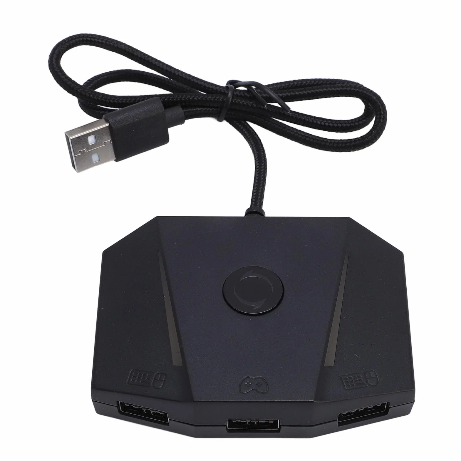 Convertidor de Teclado y Ratón para Juegos, Adaptador de Luz RGB, Control Preciso para X/S, Interruptor para Control de Aplicación Vlead