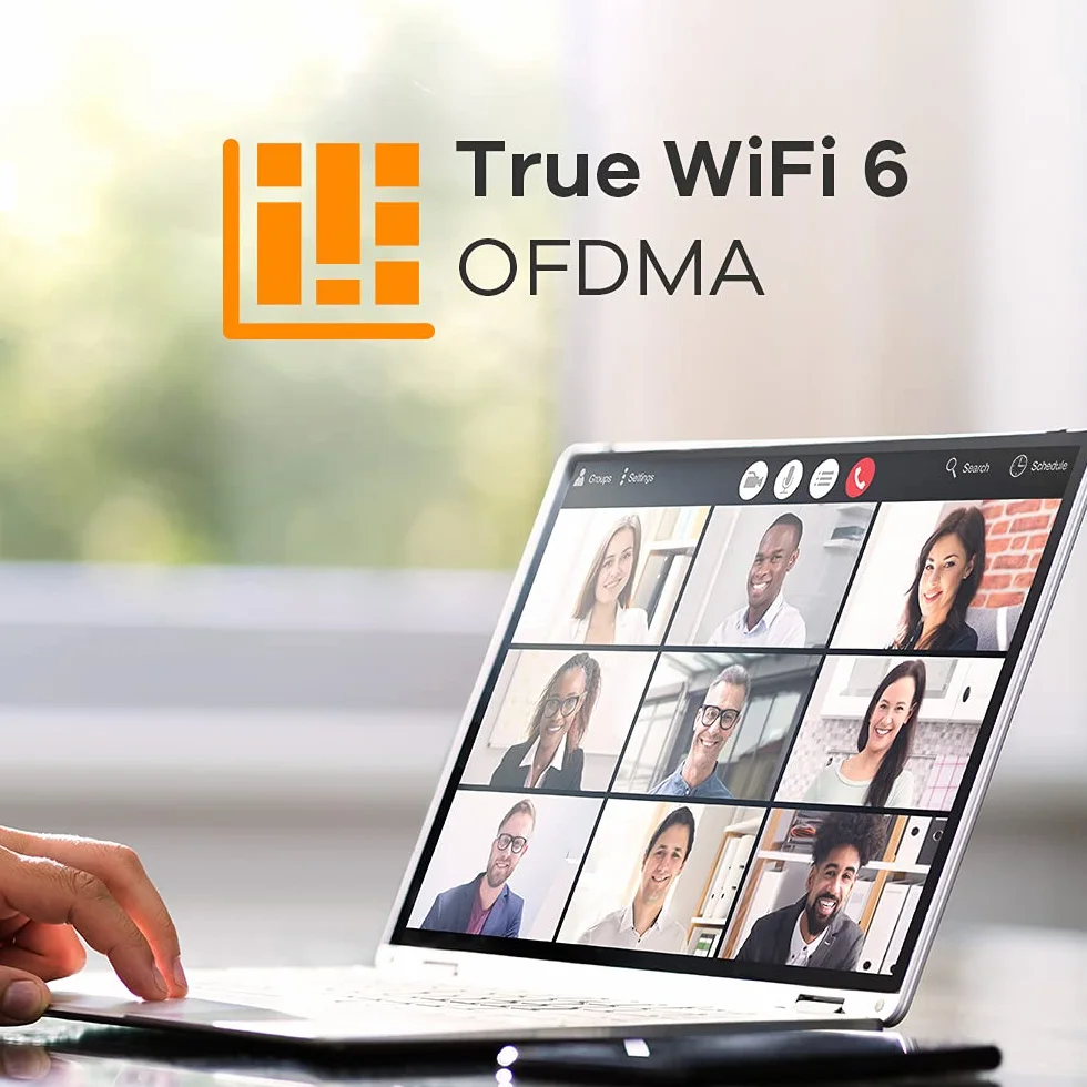 Zyxel WiFi 6 AX1800 Punto de Acceso para Exteriores | IP55 | Banda Dual 802.11ax | Smart Mesh | MU-MIMO | Inyector PoE Incluido [NWA55AXE]