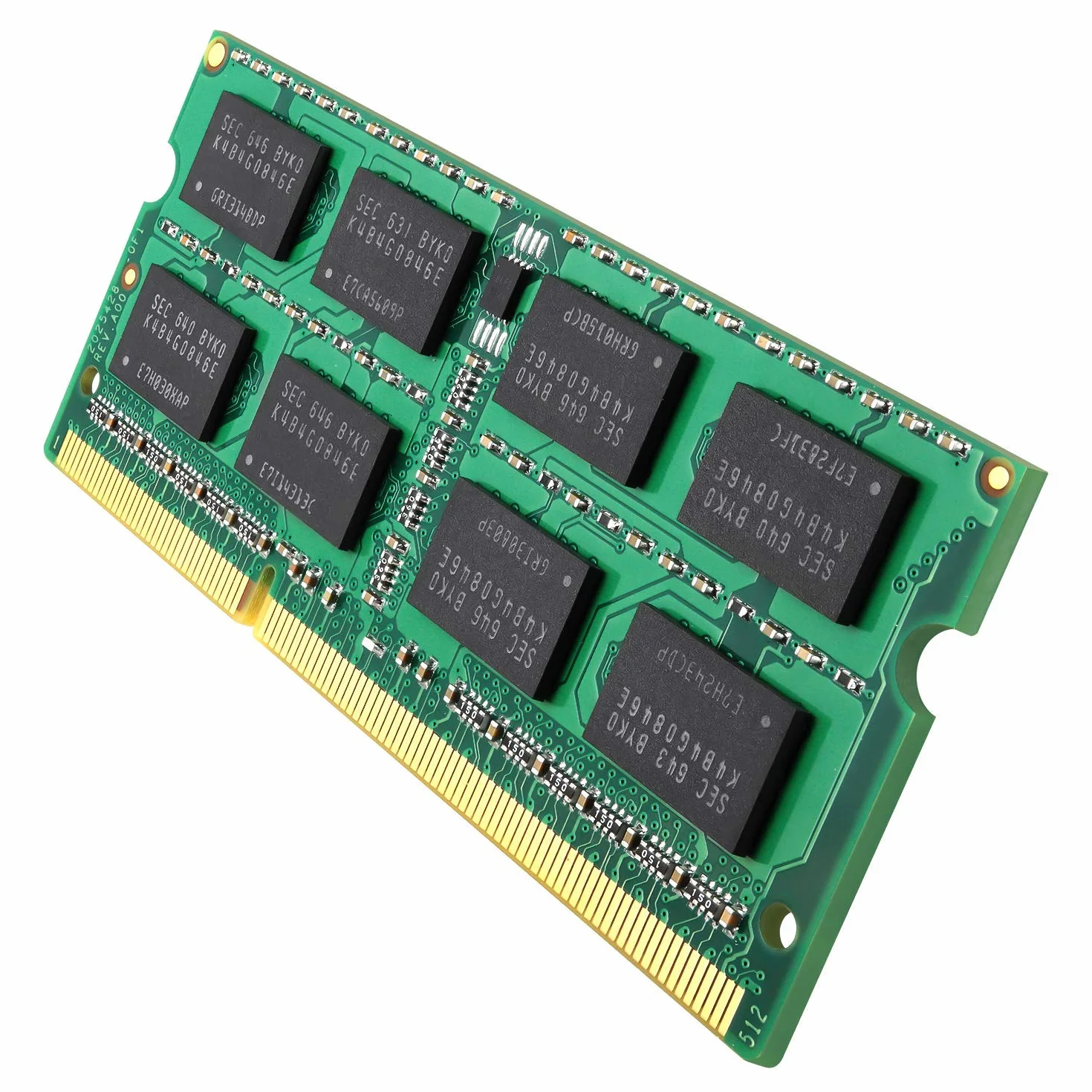 8 GB DDR3L 1600MHz PC3-12800 PC3L 12800S Non Buffered Non-ECC 1,35 V CL11 2Rx8 Dual Rank 204 Pines SODIMM Ordenador portátil Módulo de Memoria actualizado 8 GB