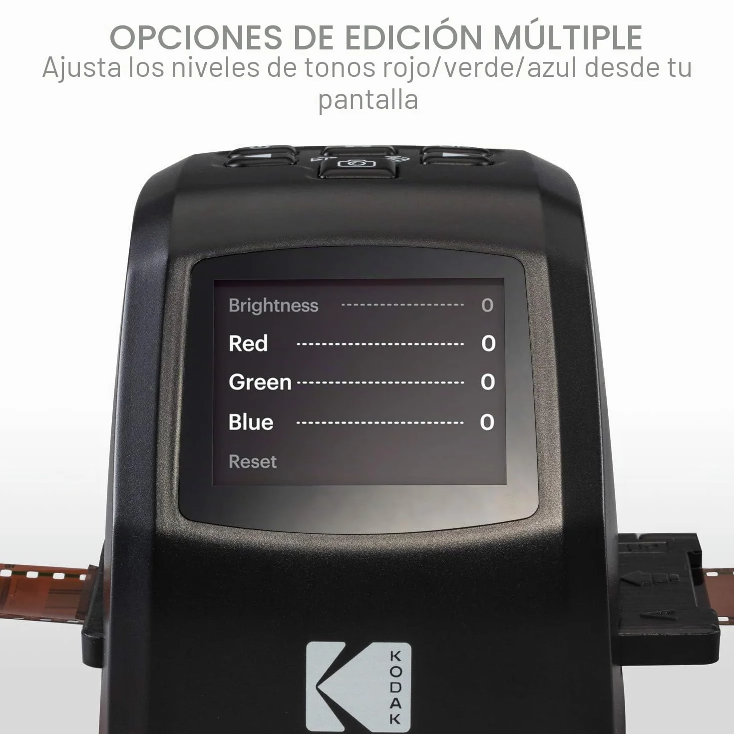 Kodak Mini escáner Digital de películas y Diapositivas Negro