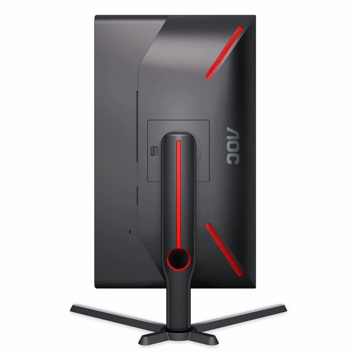 AOC Gaming 25G3ZM/BK - Monitor FHD de 25", 240 Hz, 0.5 ms MPRT, Plano, FreeSync Premium, Ajustable (VA, 1920x1080, HDMI 2.0 x 2, DisplayPort 1.2 x 1, Headphone out (3.5mm)) negro/rojo