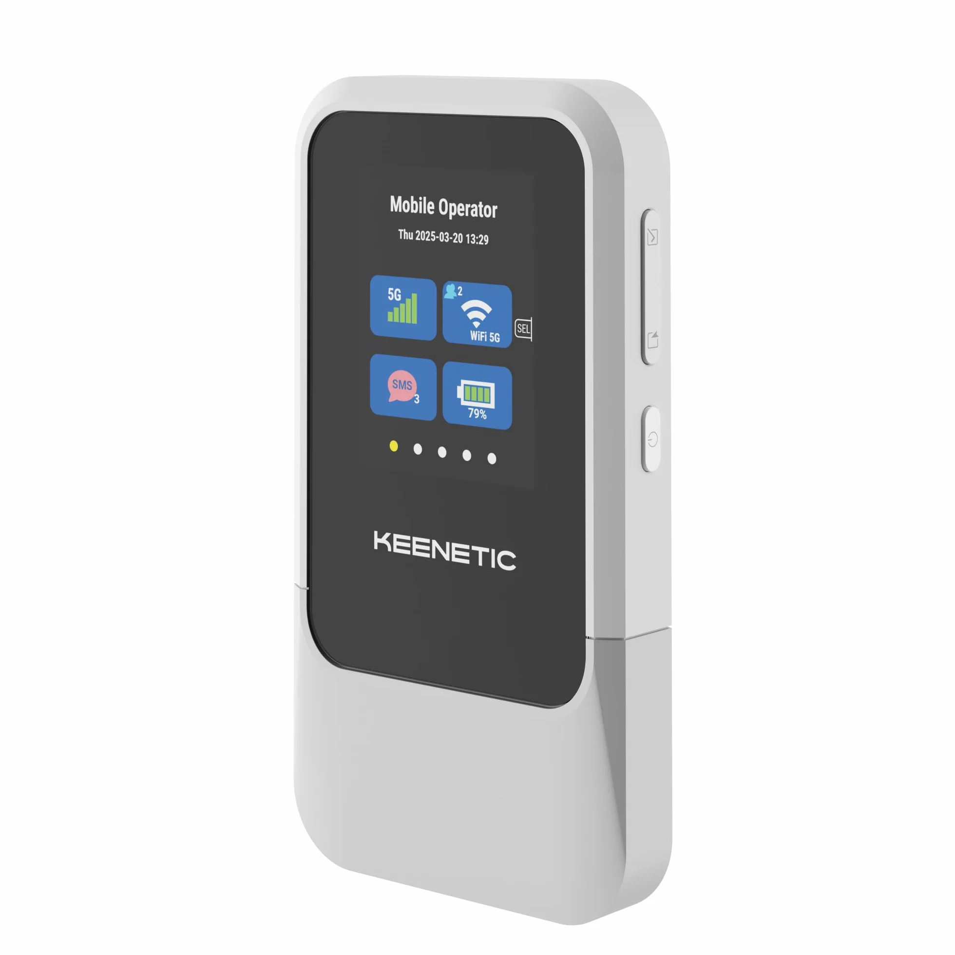 Keenetic Roamer 5G (KN-5210) Punto de Acceso móvil 5G con Wi-Fi 6