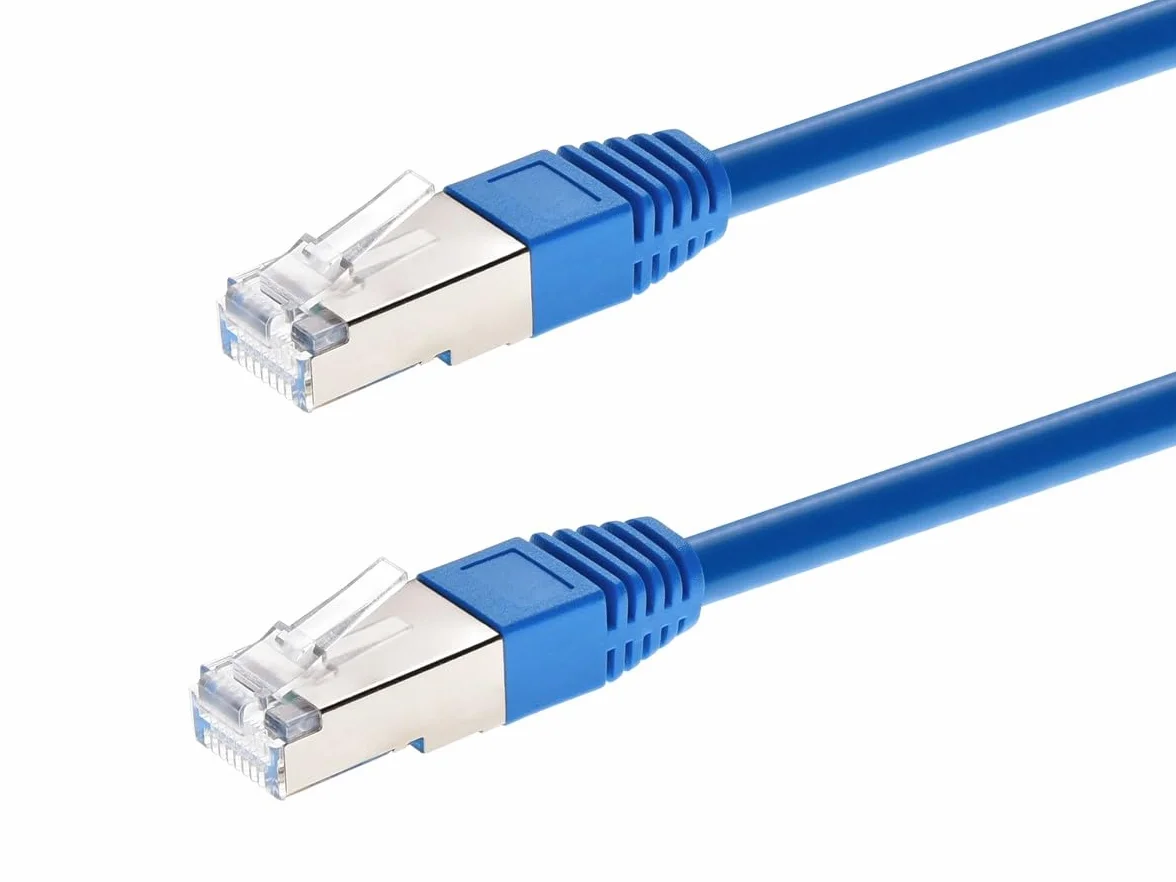 Monoprice Cero para Serie Red 26 AWG STP Red Ethernet Patch Cable, 6 "Azul (111220) Azul 100'