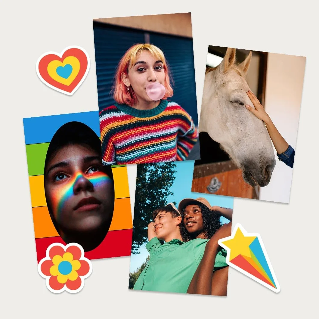Polaroid Hi-Print - 2nd Generation - Bluetooth Connected 2x3 Pocket Photo, Dye-Sub Printer, Blanco, Solo Impresora