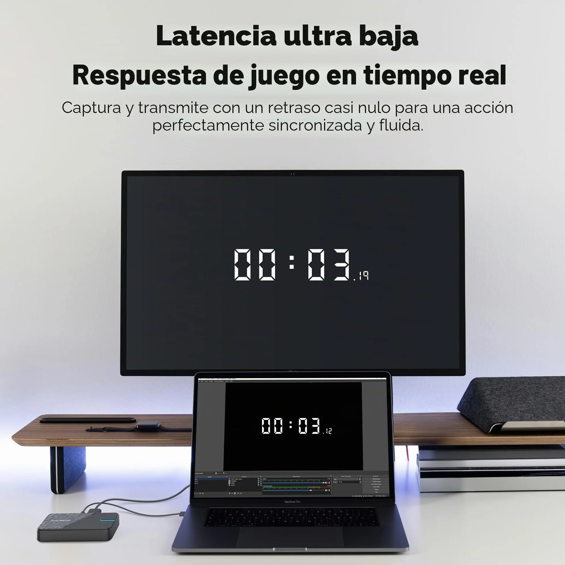 AVerMedia Tarjeta de Captura para Streaming, Paso Directo 4K60 HDR, Grabación de Vídeo 1080p60, Streaming de Juegos de Latencia Ultra Baja para Switch 2, Xbox, PS5, PC en Twitch, OBS, Win11, Mac