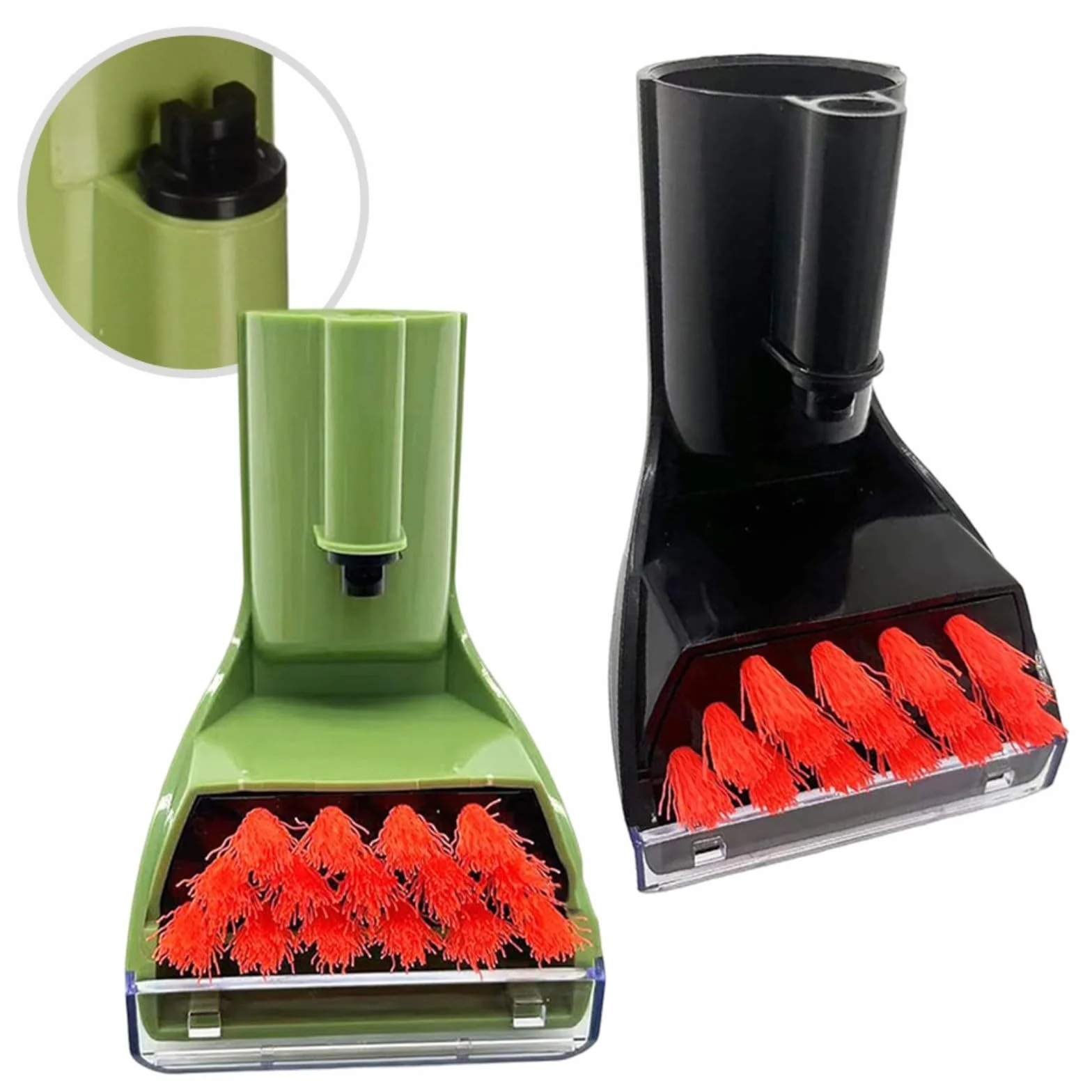 Cepillo de repuesto Bissell para Little Green ProHeat serie 1425, herramienta de tapicería para alfombras (negro)