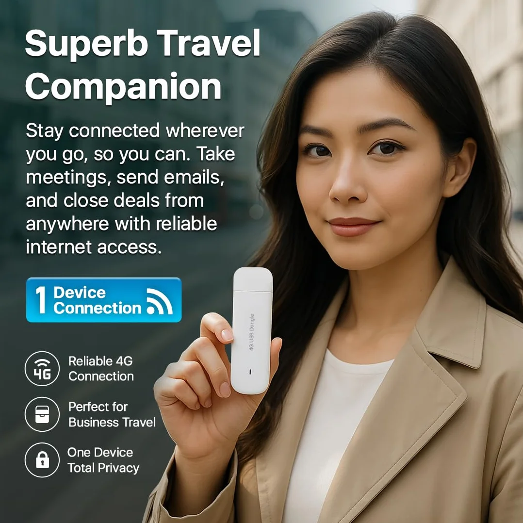 Huawei 4G USB Stick E3372 – 150Mbps de Conexión Inalámbrica