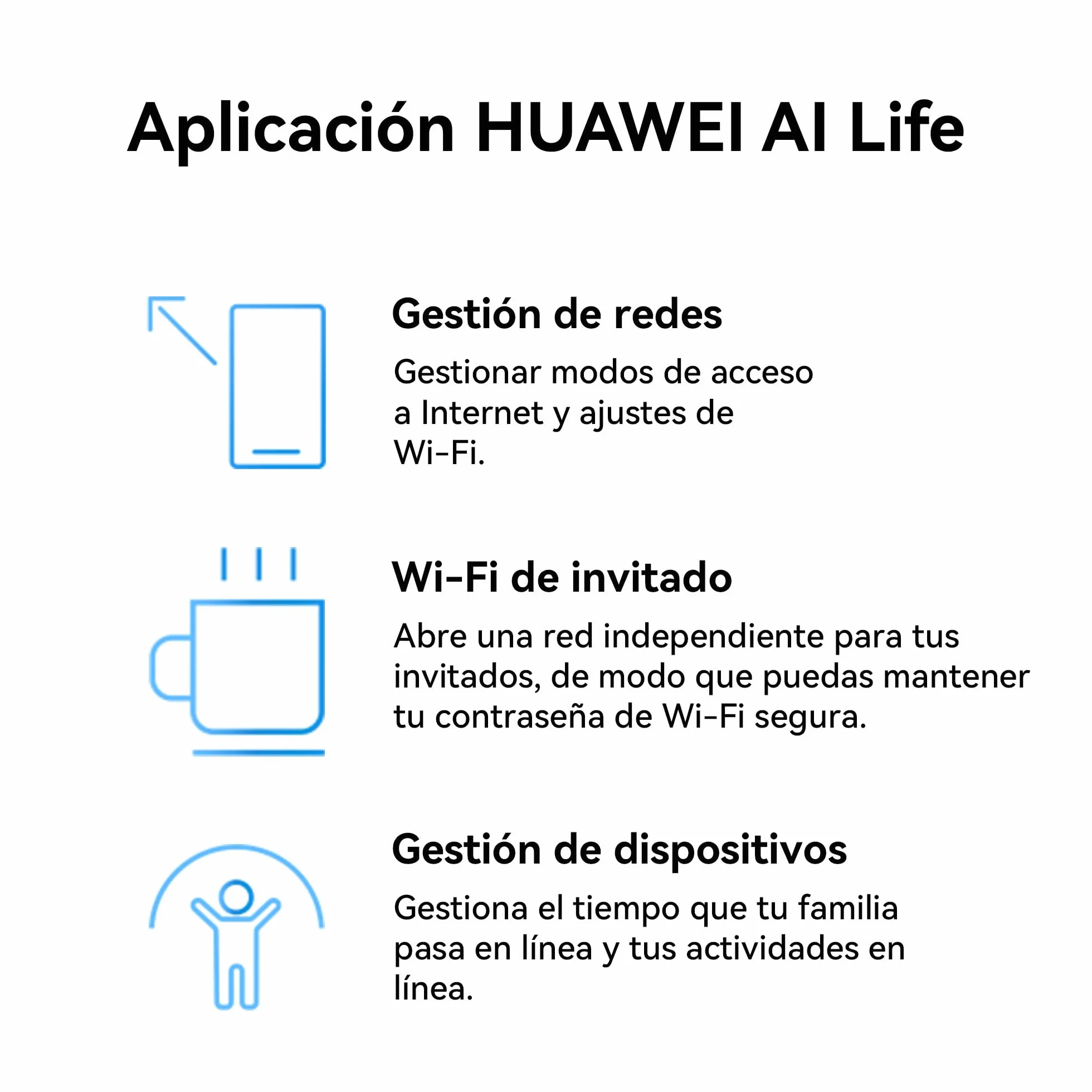 HUAWEI AX3 New Enrutador, Wi-Fi 6 Plus de Banda Dual de 3000 Mbps, 4 Puertos GE WAN/LAN Adaptables Automáticamente, Amplia Cobertura, Diagnóstico Visualizado, Idóneo para Juegos Xbox/PS5/Steam y 8K
