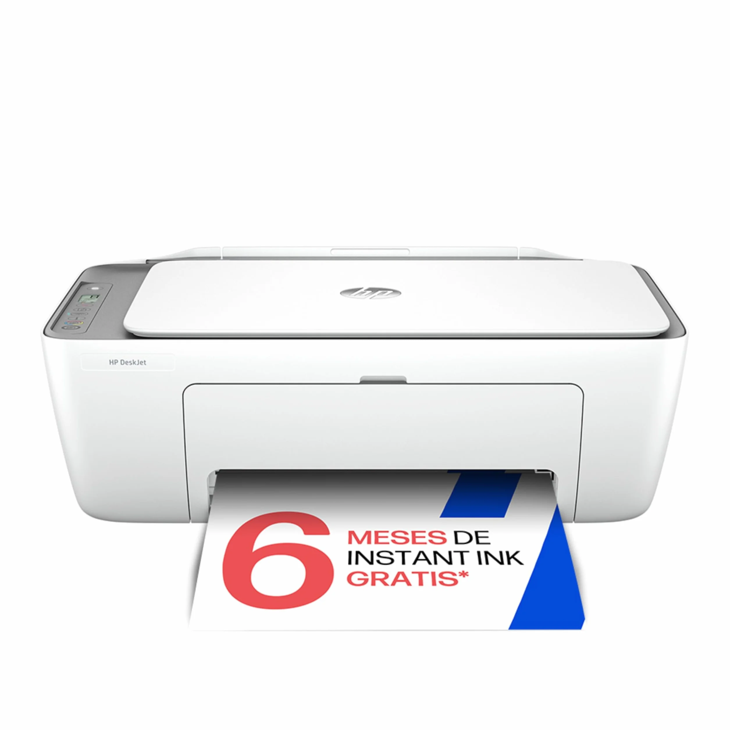 HP DeskJet 2820e Impresora Multifunción de Inyección de Tinta A4 a Color, Impresión a Doble Cara Manual, 7,5 ppm, Wi-Fi, Smart, Blanca