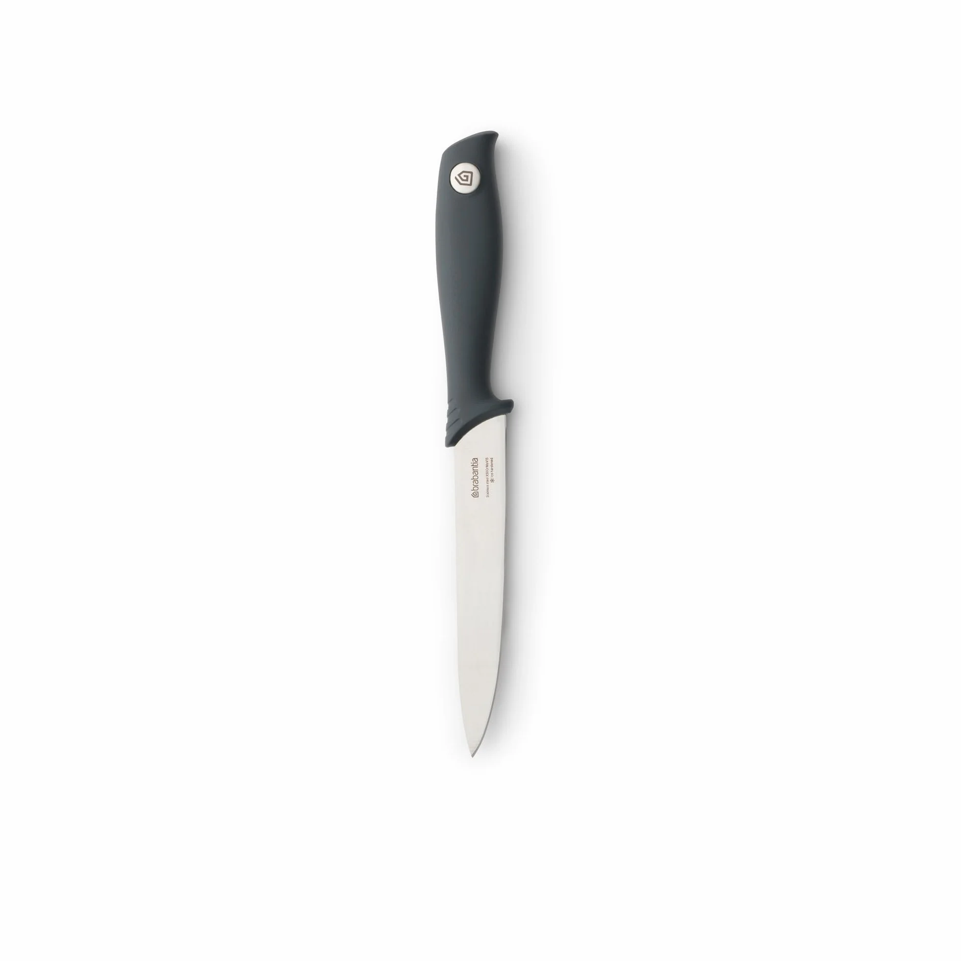 Brabantia Tasty+ Cuchillo Multiusos, Gris oscuro