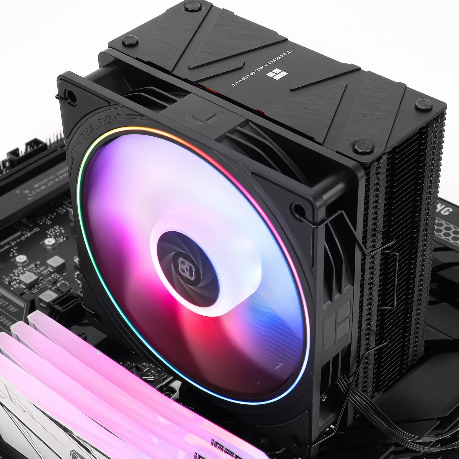 Thermalright TR Assassin Spirit 120 EVO, velocidad 2000 rpm, 4 tubos de calor, ventilador silencioso PWM de 120 mm con rodamiento S-FDB, para AMD AM4 AM5/Intel 1700/115X/1200/1851, enfriador