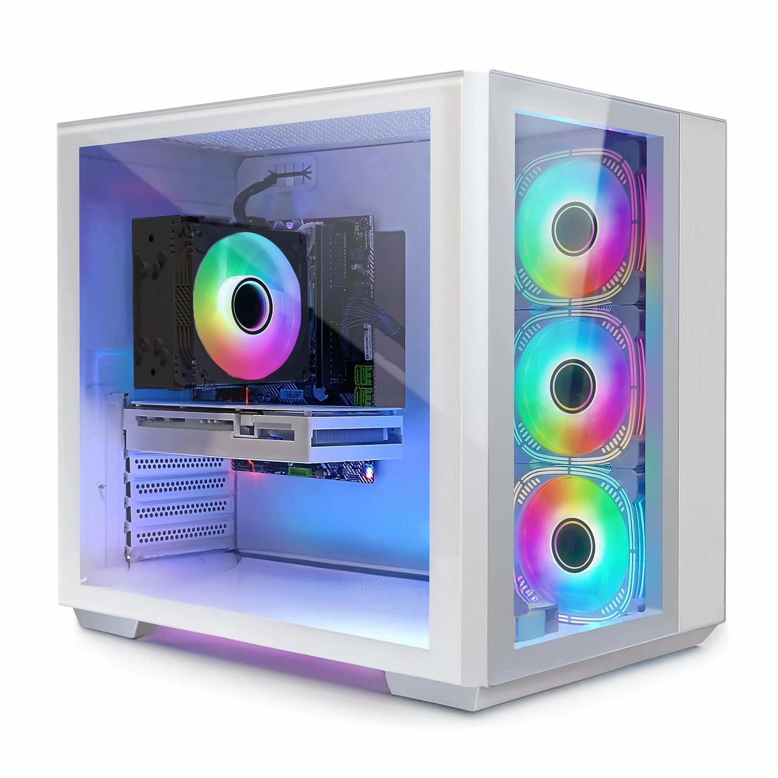 STGsivir PC Gaming, Ordenador de Sobremesa Gaming, Core i7 hasta 3.9 GHz, Nvidia RTX 3060 12GB GDDR6, 16GB RAM, 1TB SSD, WiFi 6, BT 5.0, Windows11 Pro