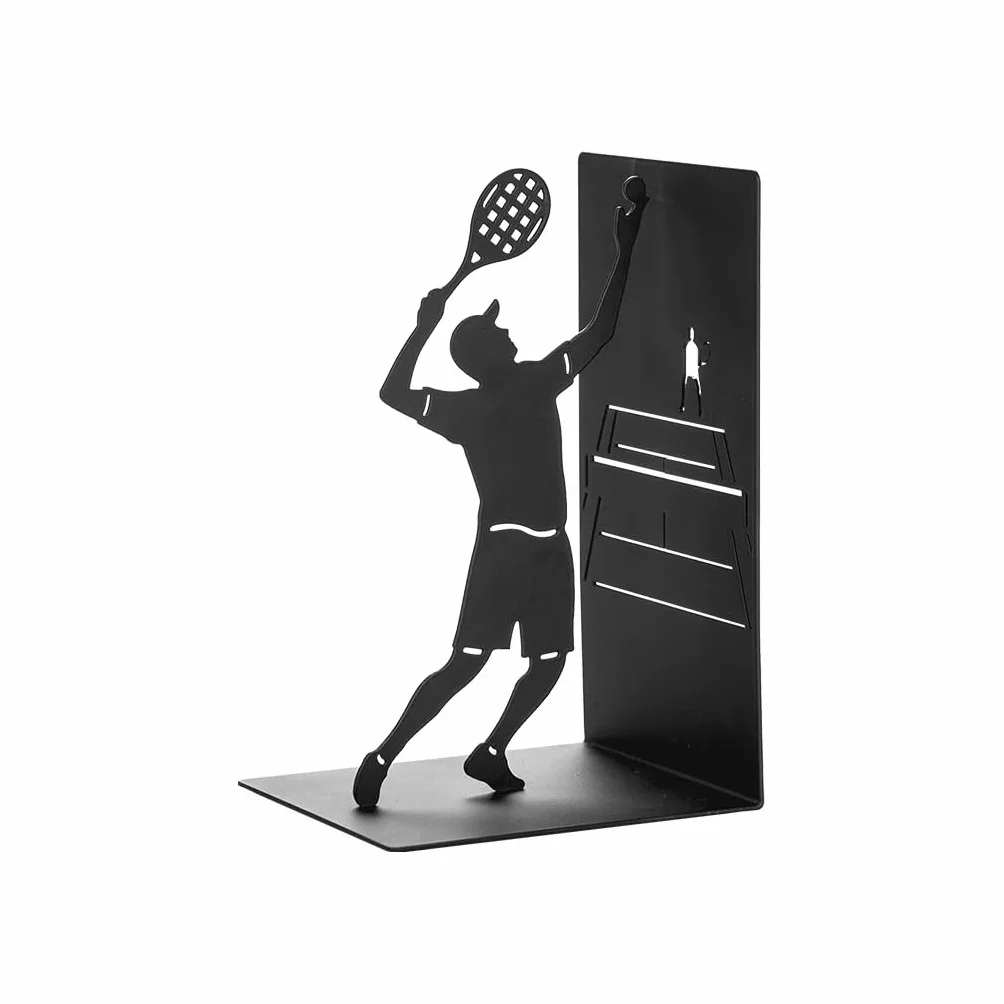 Balvi Sujetalibros Match Ball Negro Soporte para Estantería