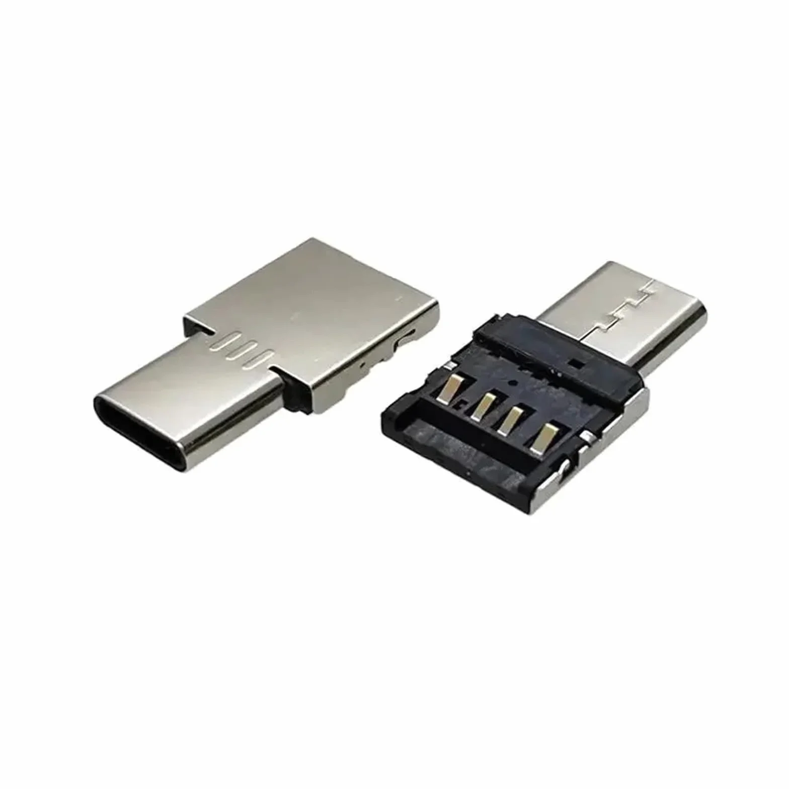 Adaptador USB C a USB, cable OTG tipo C para teléfono PC (1 unidad)
