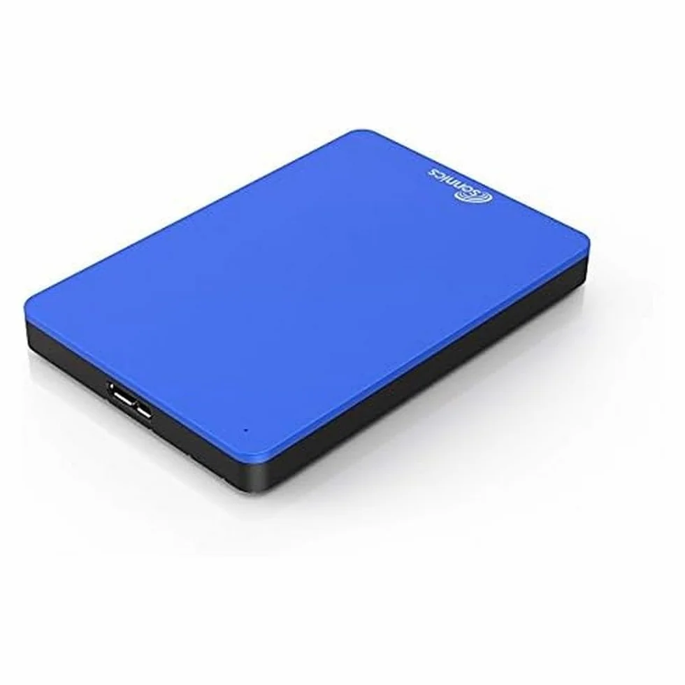 Sonnics 1TB Azul Disco Duro Externo portátil de Velocidad de Transferencia ultrarrápida USB 3.0 para PC Windows, Apple Mac, Smart TV, Xbox One y PS4