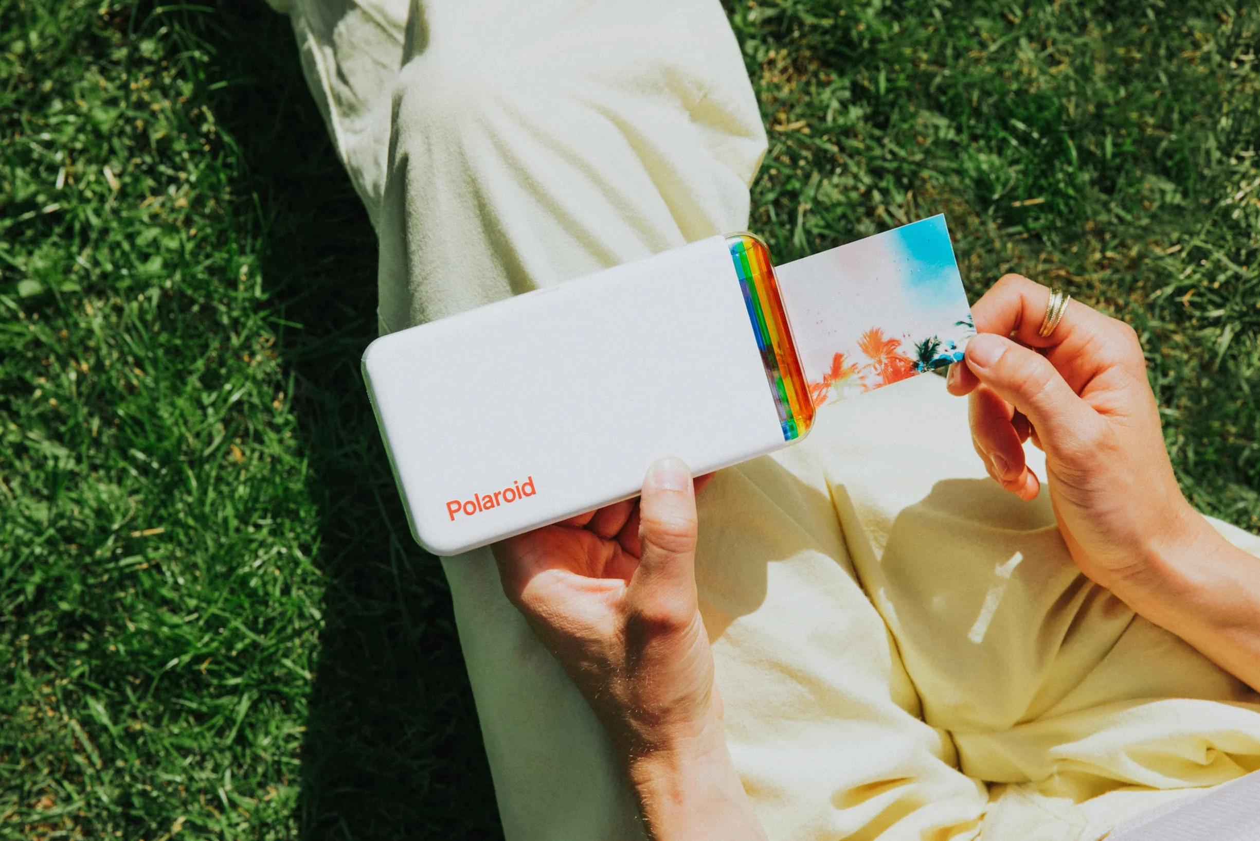 Polaroid Hi-Print Impresora de bolsillo Bluetooth - Blanco - 9046, Solo impresora