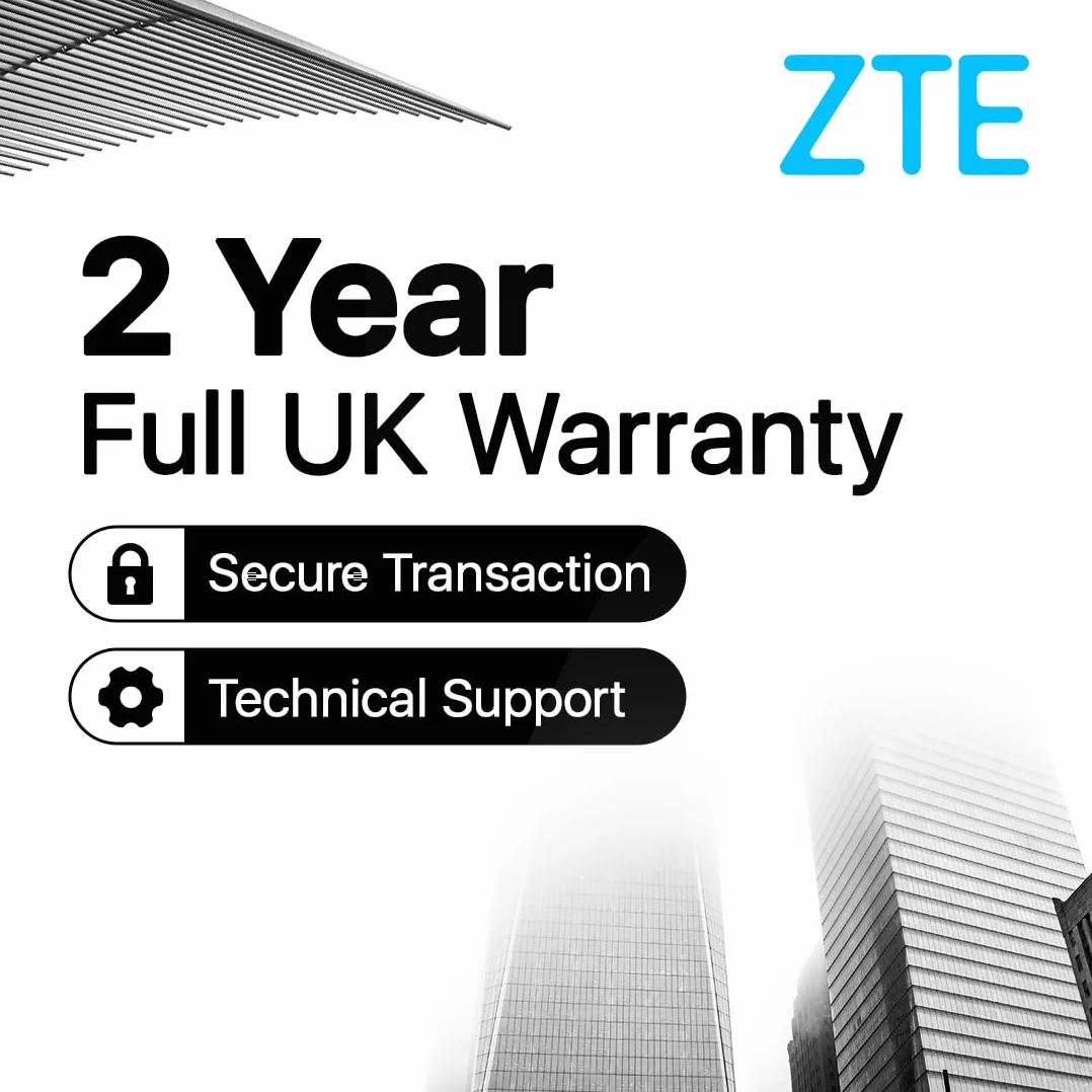 ZTE Dongle USB MF833, CAT4/4G, Desbloqueado de bajo Costo, para Viajes, Wi-Fi de Negocios, Streaming, Juegos, navegación, Compatible con configuración de múltiples Bandas, 2 años de