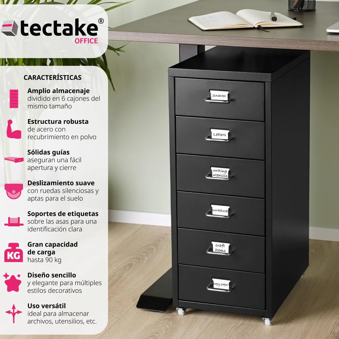 Tectake Cajonera