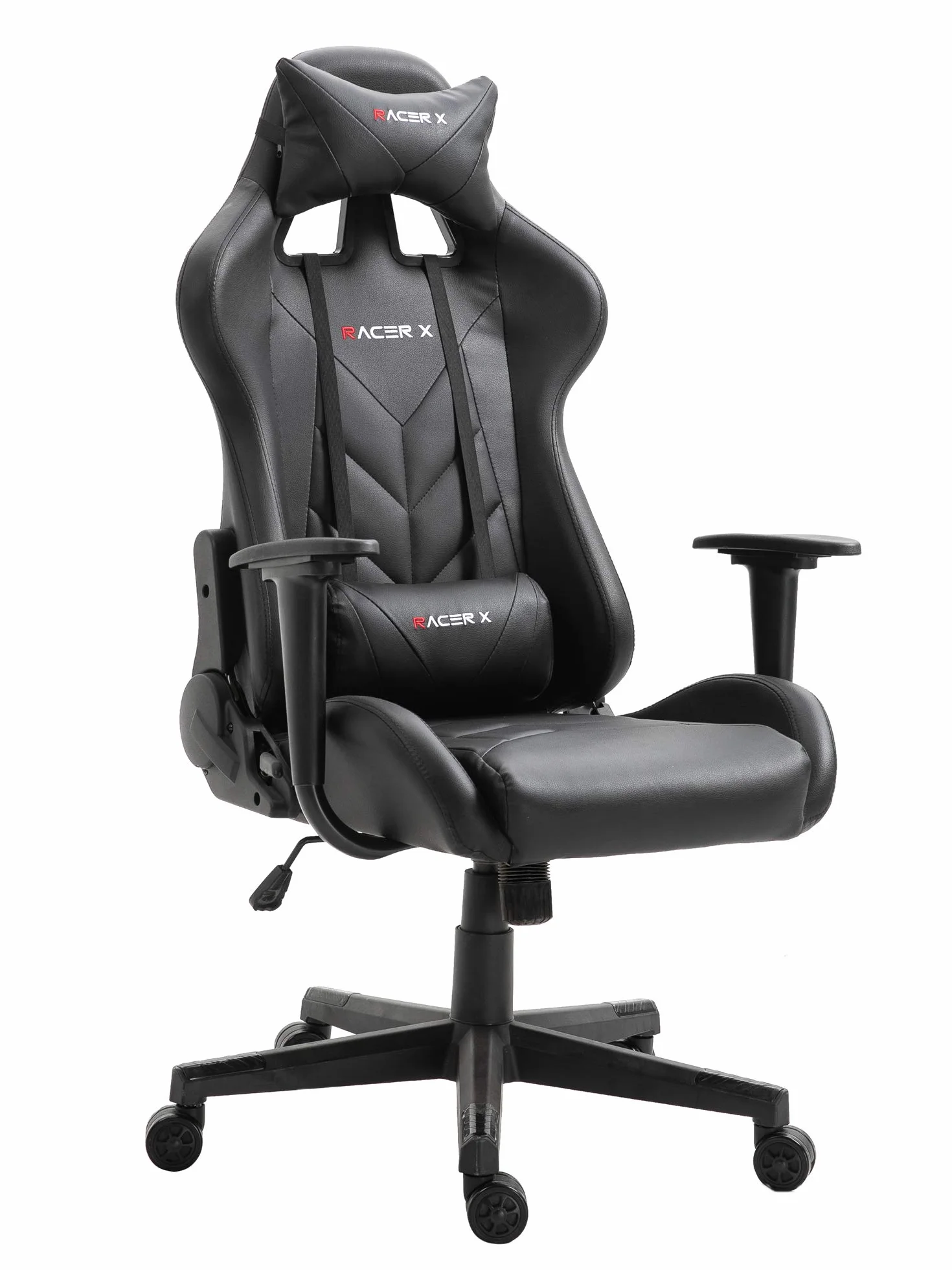 Silla Gaming Racer X Ergonómica Sillón Gamer Profesional Reposabrazos Cojín Lumbar Reposacabezas Giratoria Regulable Altura Reclinable