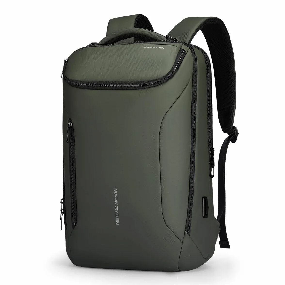 MARK RYDEN Mochila para portátil de gran capacidad (17,3 pulgadas/15,6 pulgadas) para hombre. Mochila multifuncional con sistema antirrobo. Mochila de uso diario para el trabajo