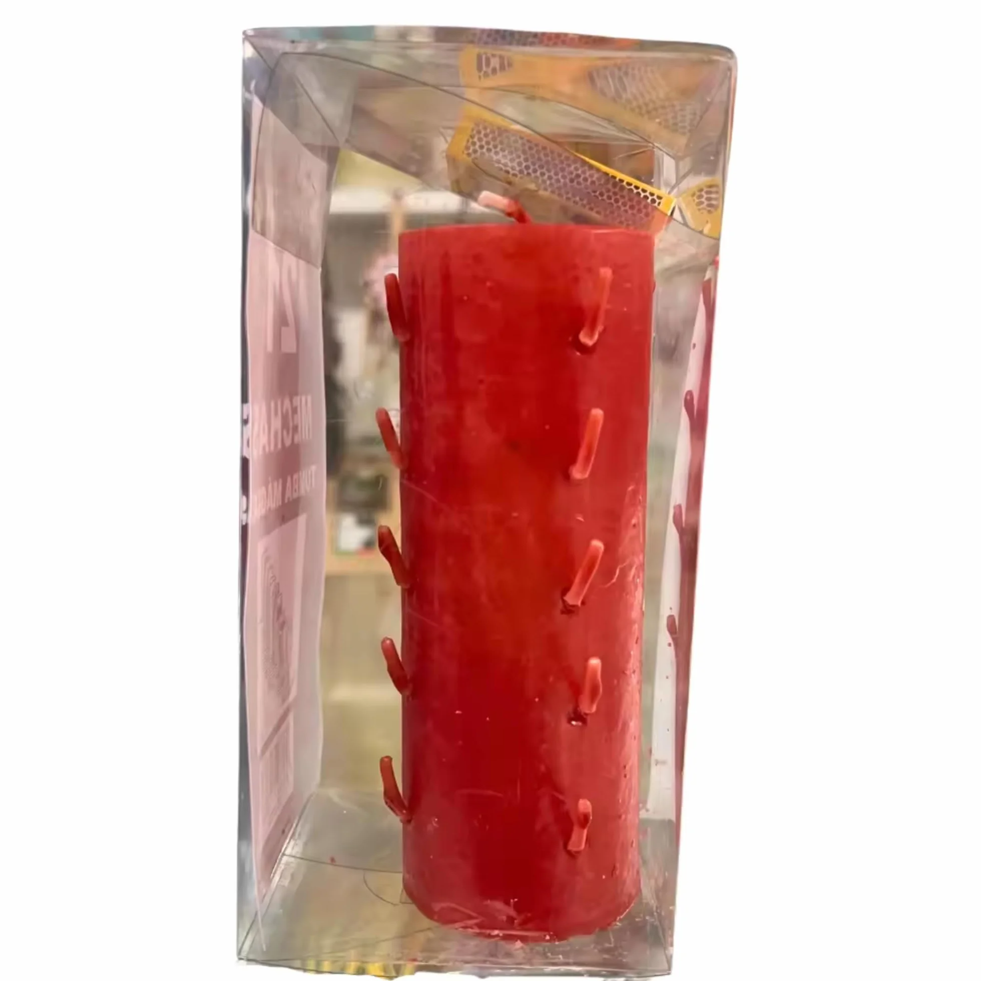Velón Rojo 21 Mechas Tumba Magias y Amarres con Instrucciones