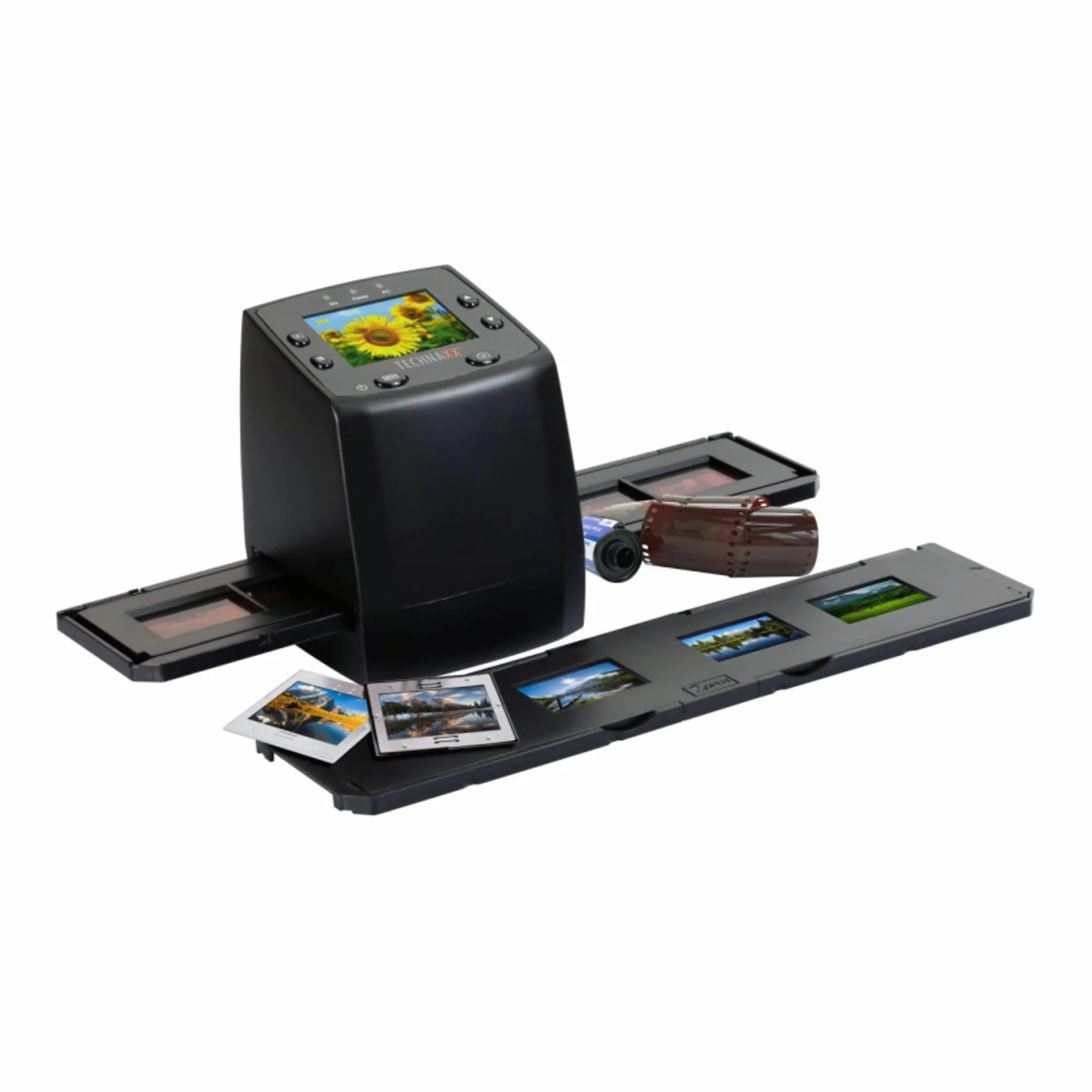 Technaxx Digiscan DS-02 Scanner Per Pellicola/diapositiva Nero (technaxx Digiscan DS-02 Film/dias Scan)