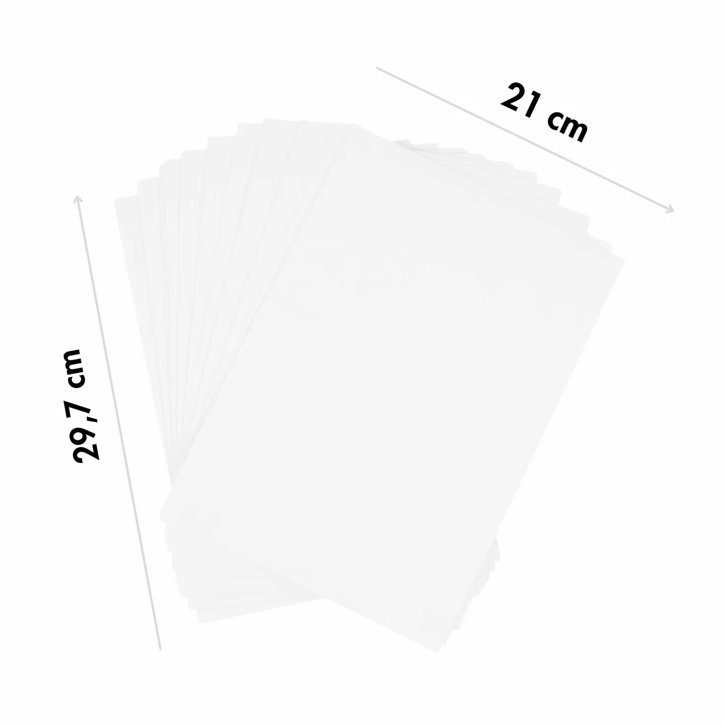 Cartulinas Blancas A4 50 uds. 21x29,7 cm 180 g/m² Manualidades Impresión Escolar