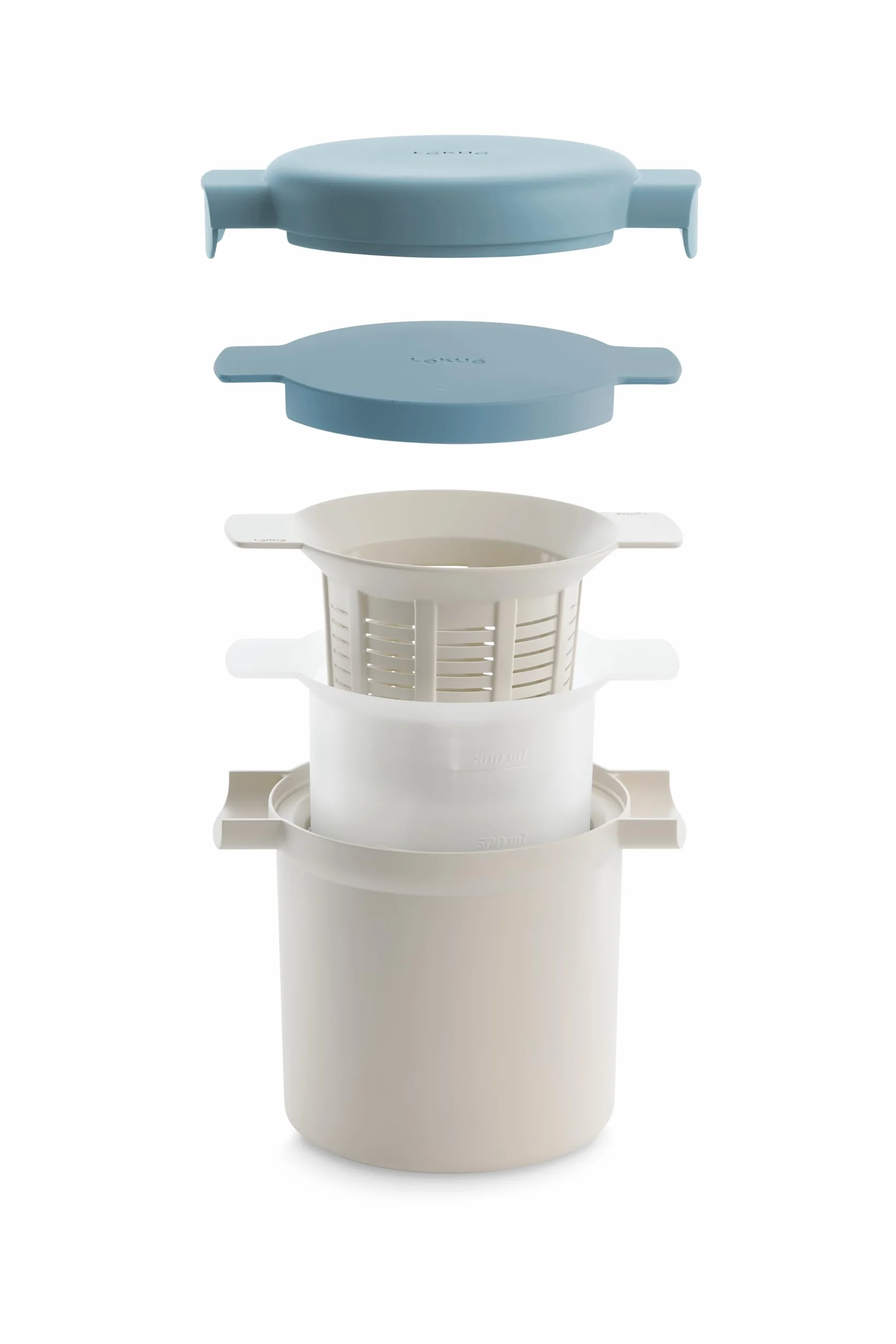 Lékué Utensilio para hacer Yogurt y Kéfir casero