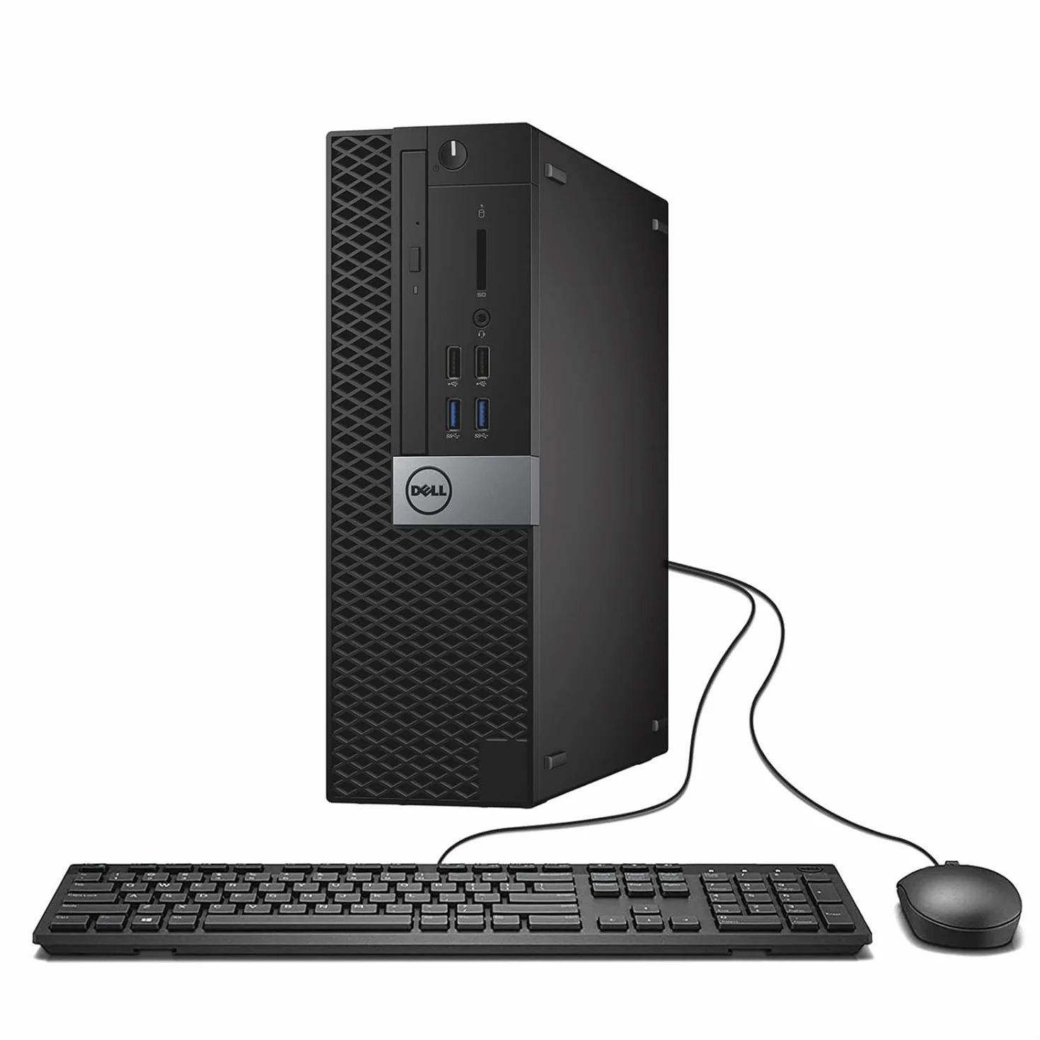 Dell Optiplex 3040 SFF - Ordenador de sobremesa (Intel Core i5-6500, 8 GB de RAM, 256 GB SSD, WiFi, Bluetooth, teclado QWERTY, Windows 11 Pro (reacondicionado)