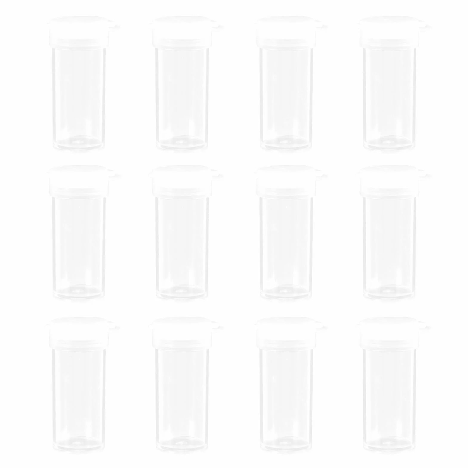 Juego de 12 Saleros de Plástico Extrapequeños - Botellas Mini para Sal y Pimienta con Tapa, Dispensadores Portátiles para Fiambreras, Camping y Picnic.，pequeño mini salero y pimentero