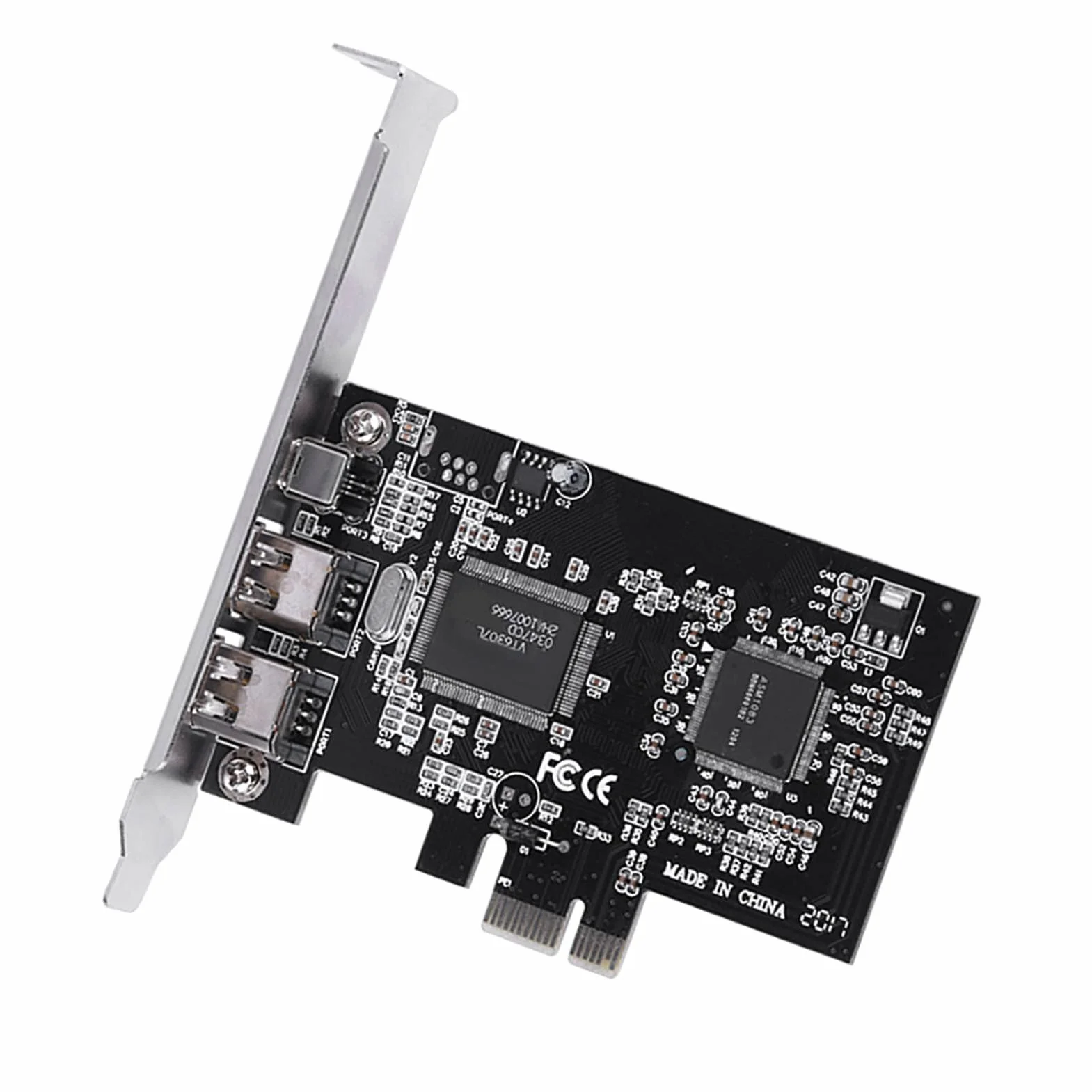 Firewire - Tarjeta PCI Express IEEE 1394a con cable, tarjetas de puerto Firewire