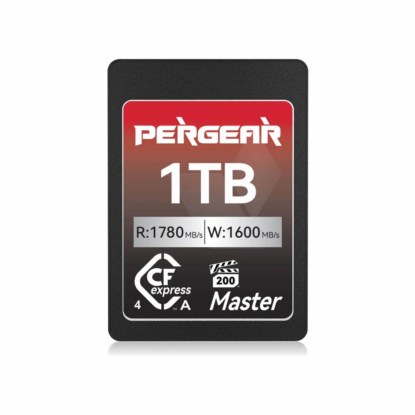Pergear Tarjeta de memoria CFexpress 4.0 tipo A de 1 TB, velocidad de lectura de hasta 1780 MB/s y velocidad de escritura de 1600 MB/s para 4K 120P, 8K 30P (Master Series), compatible con cámaras Sony