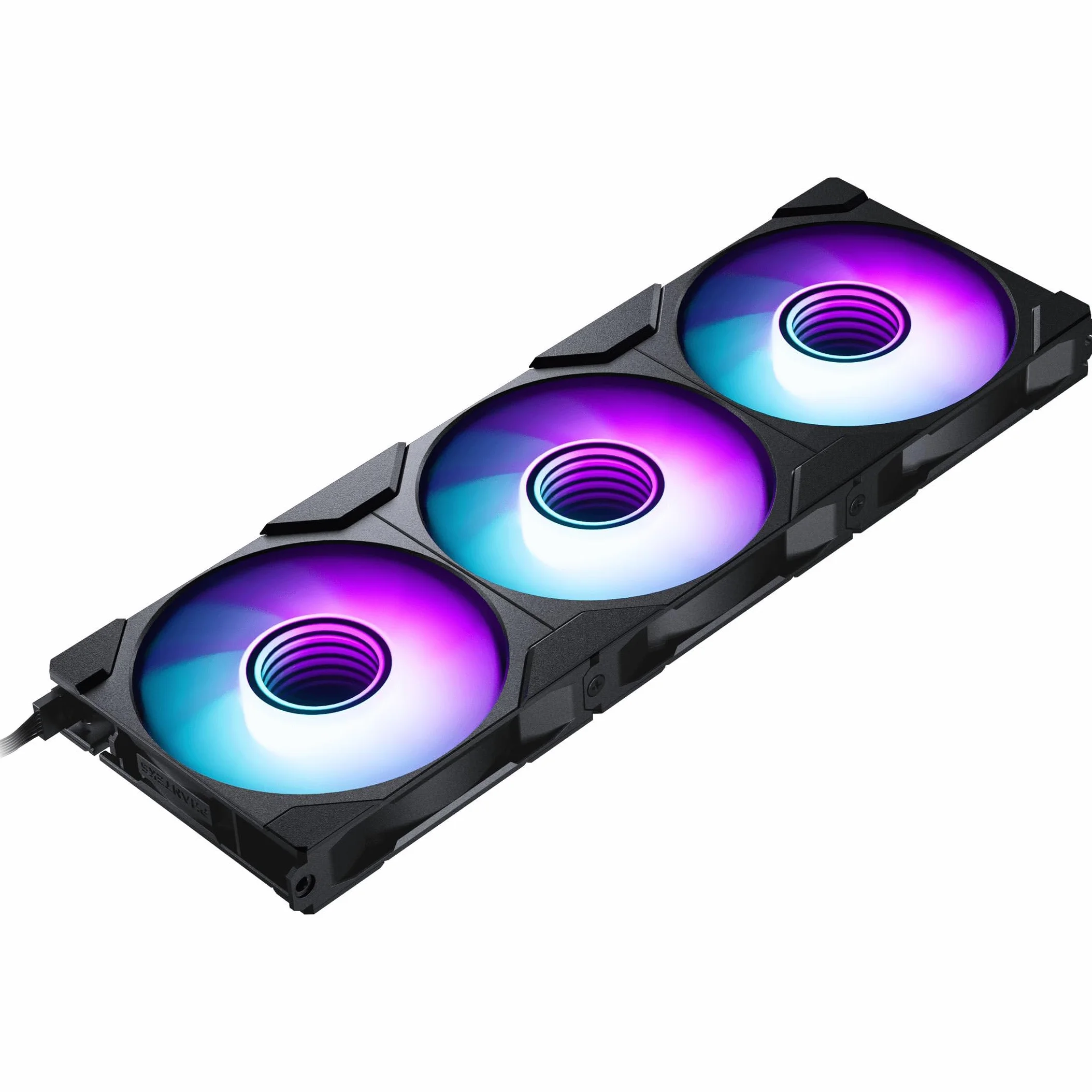 Phanteks M25-120 Gen2 PWM DRGB - Ventilador para carcasa (3 unidades), color negro