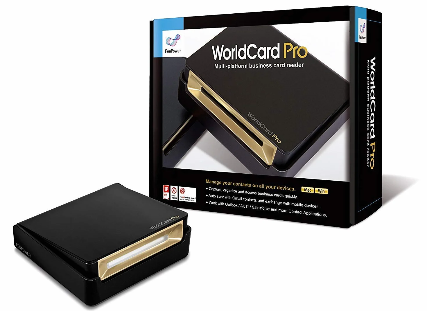 Escáner Profesional de Tarjetas de Visita PenPower por WorldCard (Win/Mac)