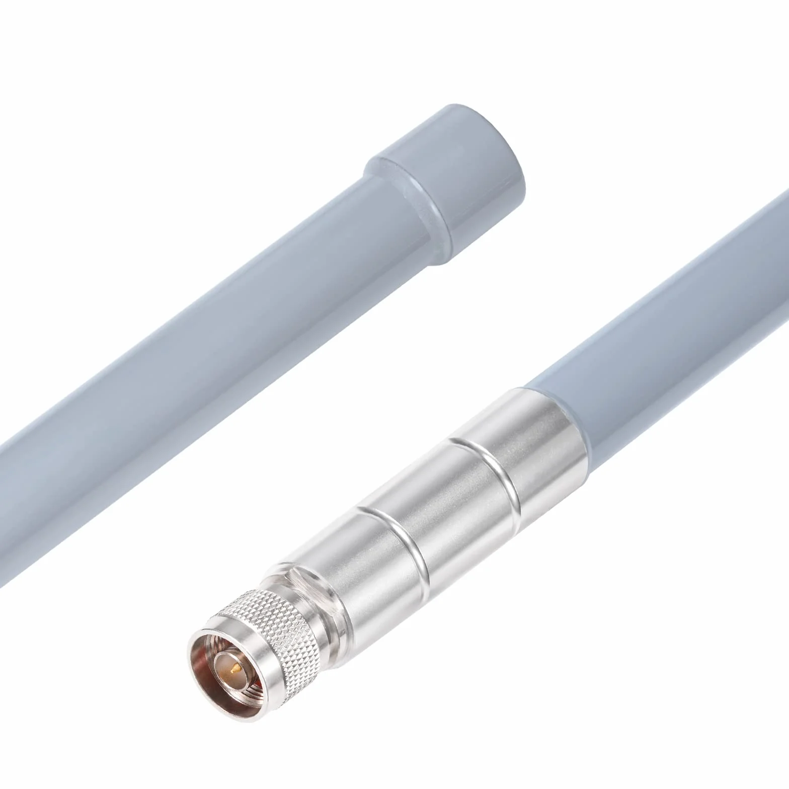 Bingfu Antena WiFi Exterior 2,4GHz 5,8GHz 5dBi N Hombre Recepción Señal de Red Inalámbrica Omni Largo Alcance Montaje en Techo Resistente Intemperie Casa RV Camping Barco Enrutadores Puntos de Acceso
