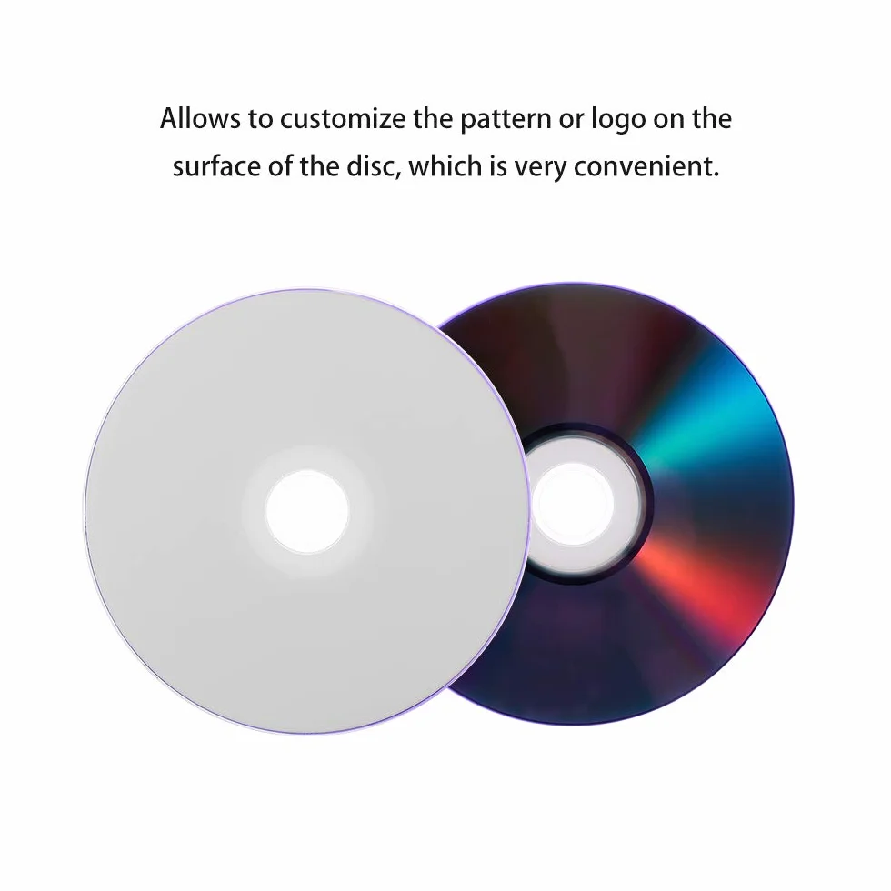10PCS 215MIN 8X DVD + R DL 8.5GB Disco en Blanco Disco de DVD Personalizable para Datos y Video