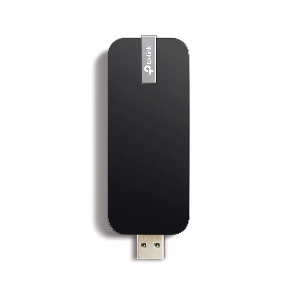TP-Link Wi-Fi Dongle AC1300 Wireless Dual Band USB Wi-Fi Adapter for PC Desktop Laptop Tablet (Supports Windows XP/7/8/8.1/10/11 and Linux, USB 3.0) (Archer T4U)