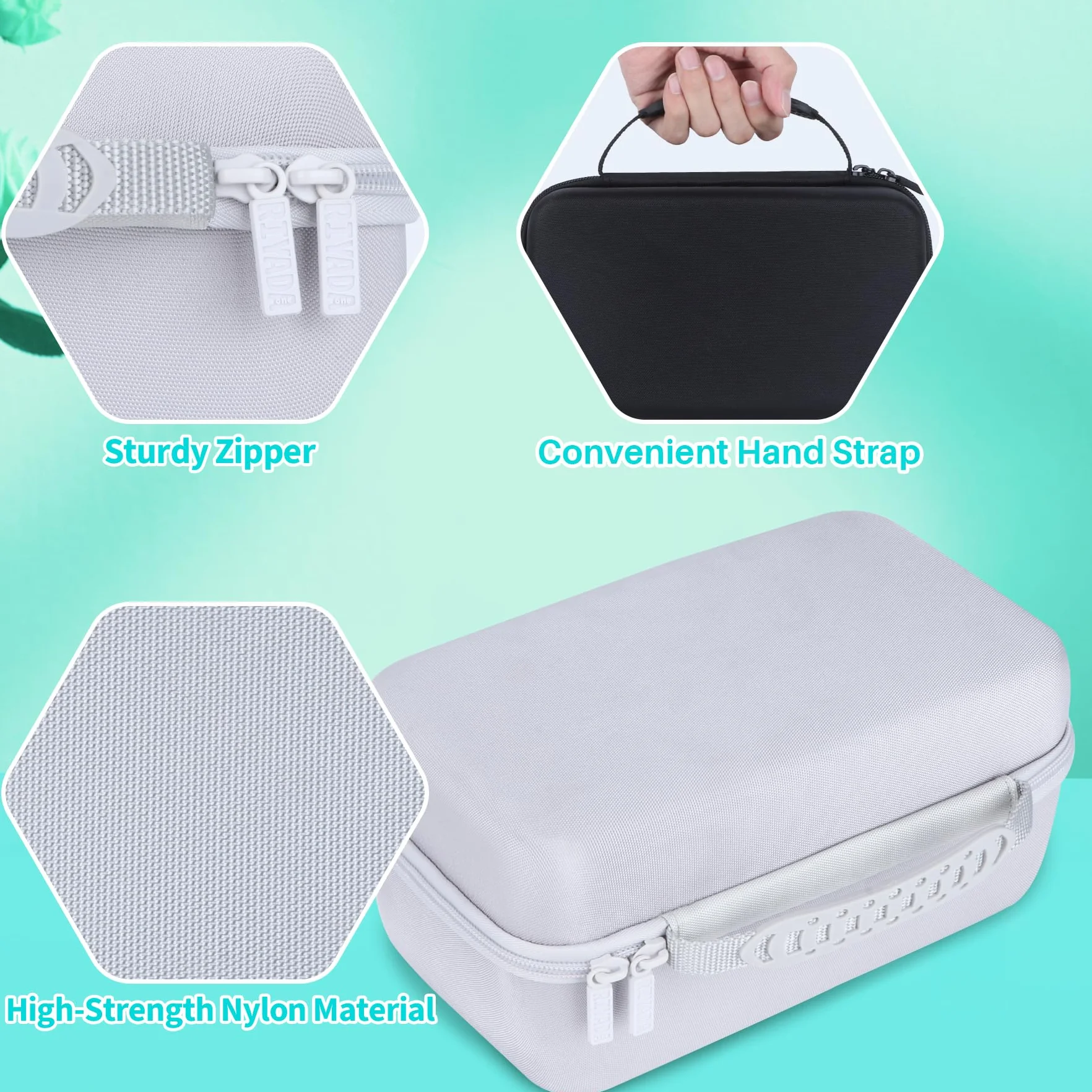 Dura Funda Protectora Compatible con Liene Amber M100 / M200 Impresora Fotográfica (Blanco)
