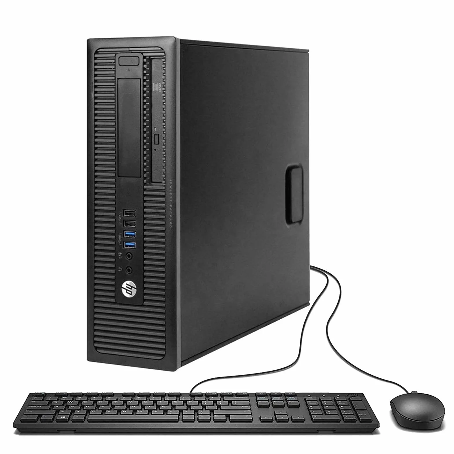 HP EliteDesk 800 G1 SFF PC de escritorio, Intel Core i5-4570, 8 GB de RAM, SSD de 240 GB, teclado EE.UU., WiFi, Bluetooth, Windows 11 Pro (reacondicionado)