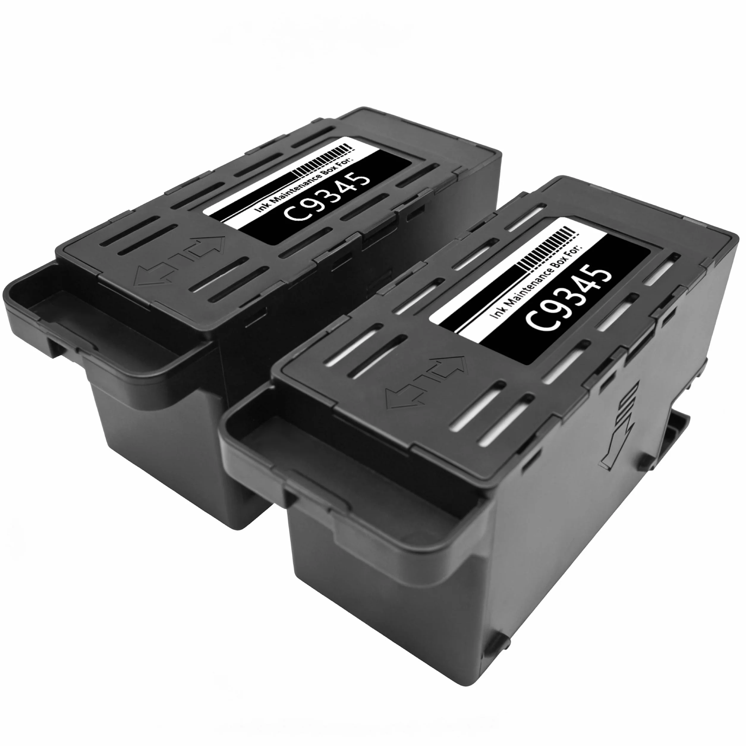 C9345 Caja de Mantenimiento de Tinta Compatible para Epson ET-5800 ET-5850 ET-5880 ET-8500 ET-16600 ET-16650 ST-C8000 L15150 L15160 WF-7820 WF-7840(2 Pack)