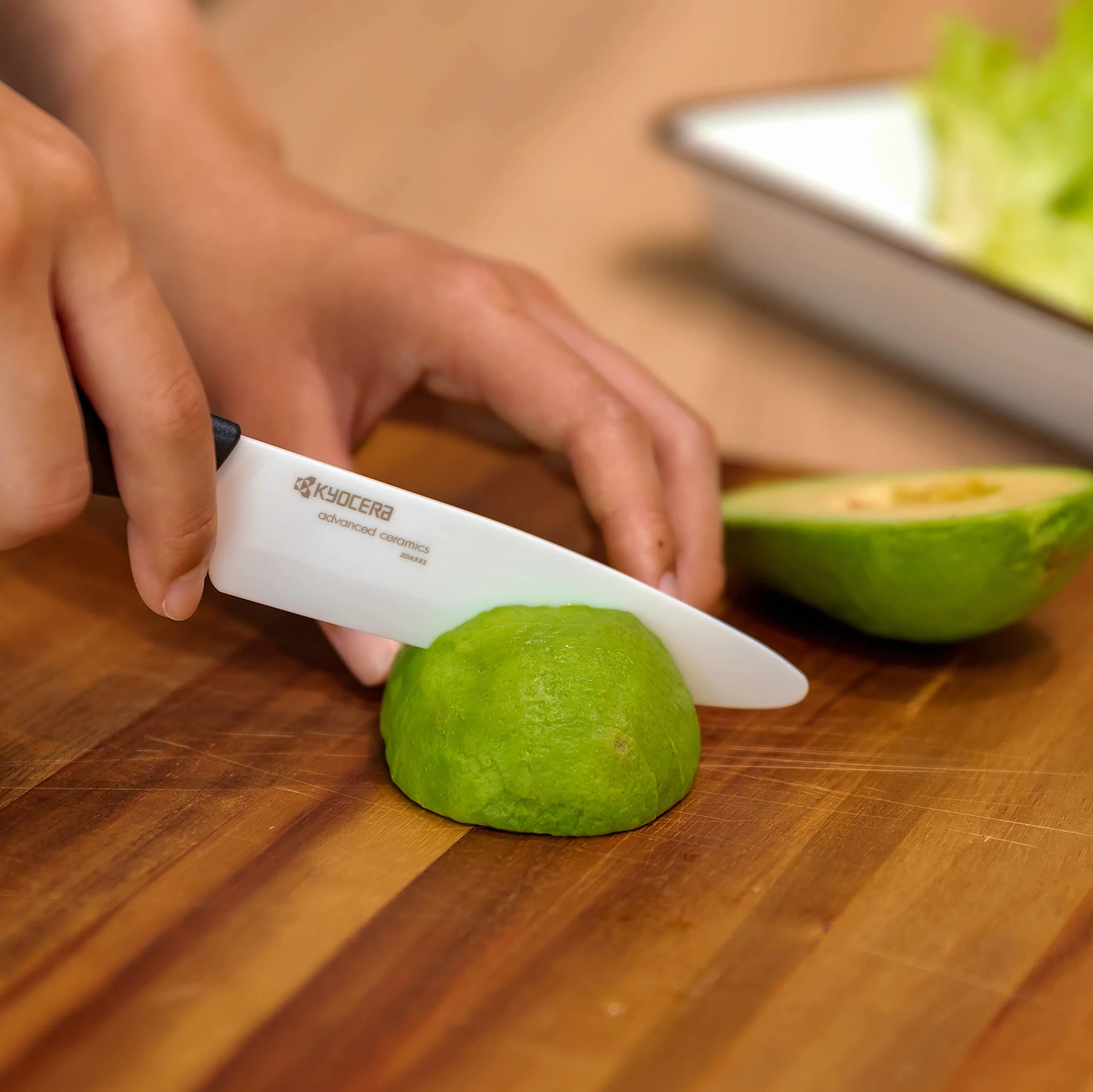 Kyocera Cuchillo Universal Cerámica 11 cm FK Series Cocinero Blanco