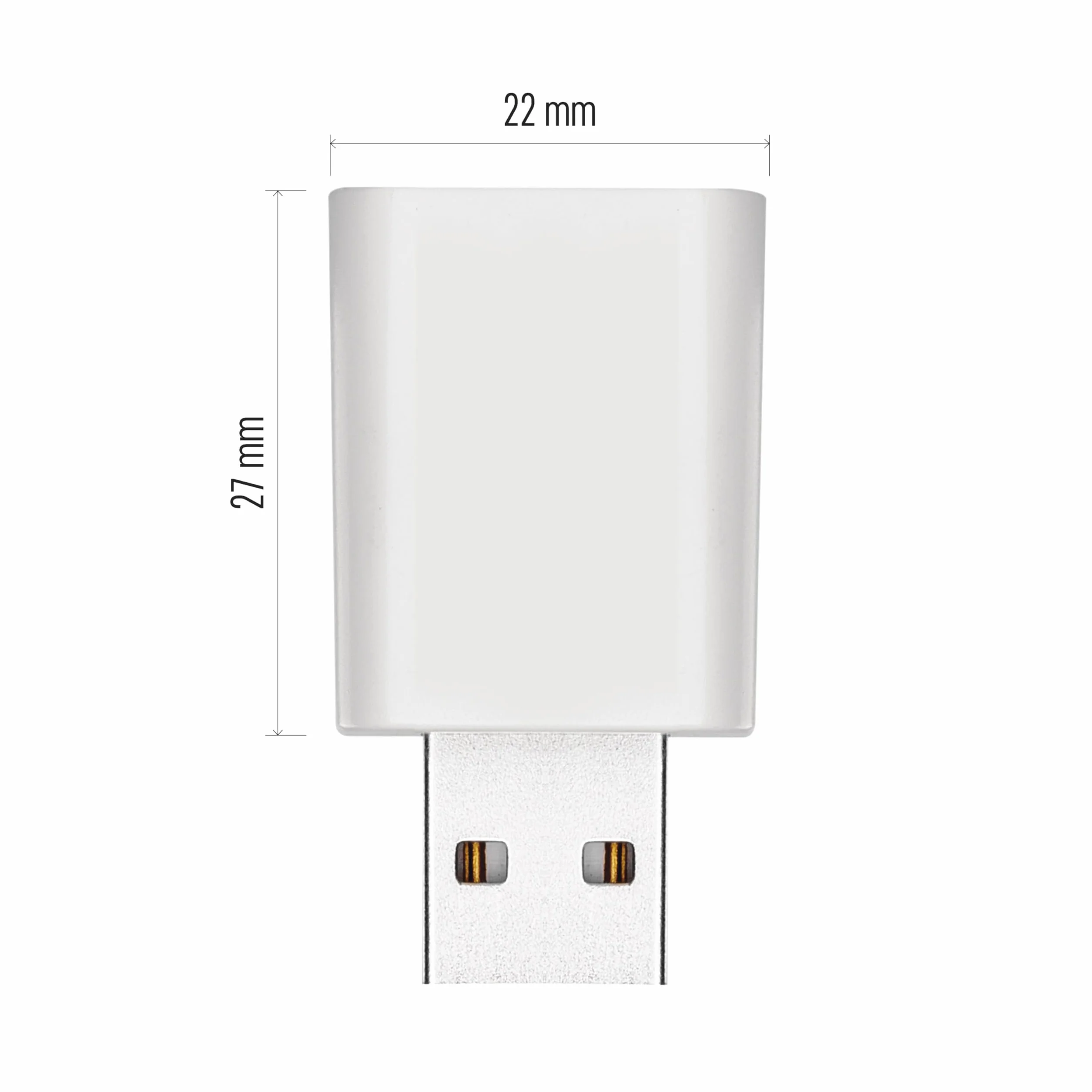 EMOS GoSmart Mini ZigBee Amplificador de Señal, Smart Home USB Extensor 3.0 Compatible con Tuya, Smart Life, Hub Requerido