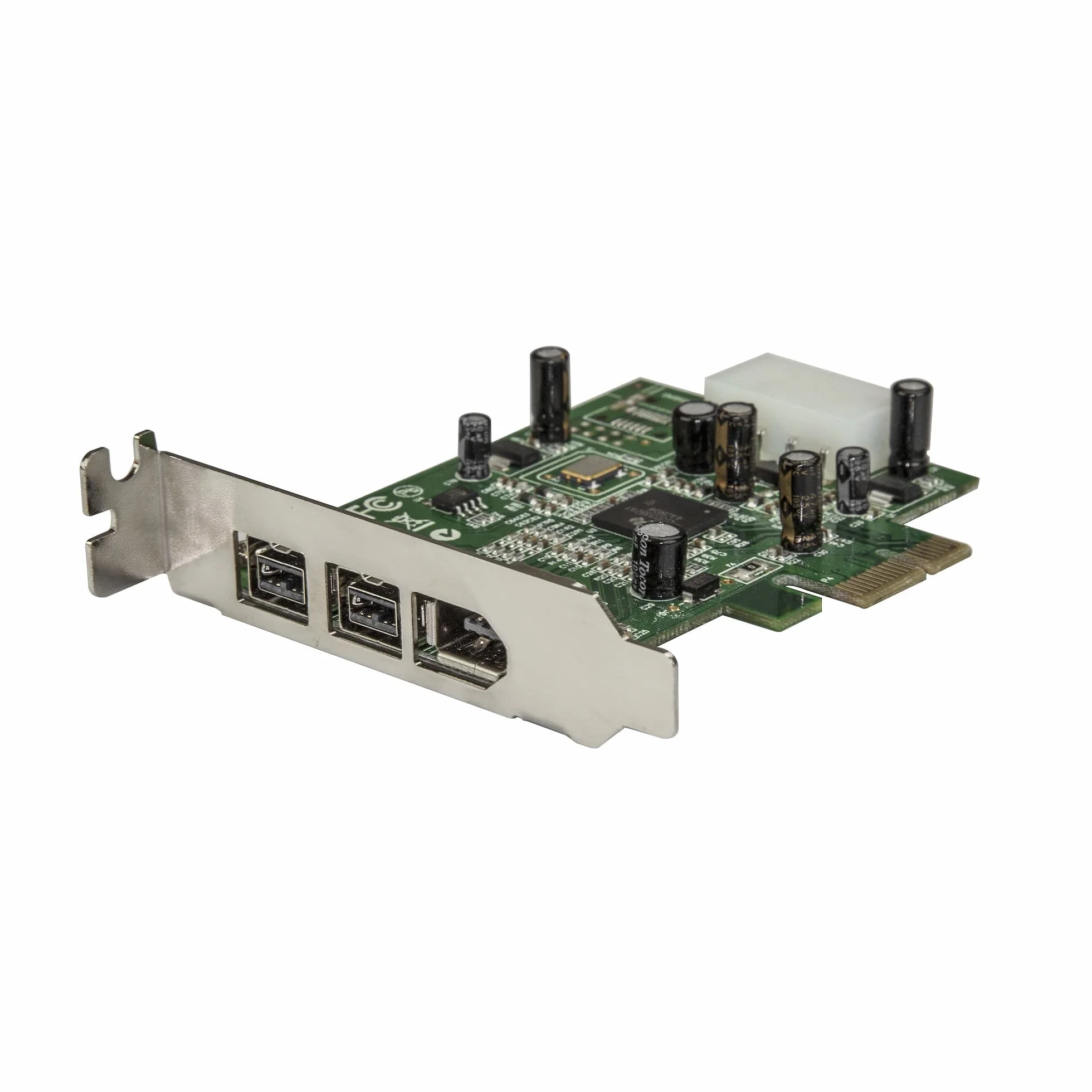 StarTech.com Adaptador Tarjeta FireWire PCI-Express Bajo Perfil 1394a/b - 1x FireWire 400 6 pines Hembra - 2x FireWire 800 9 pines Hembra