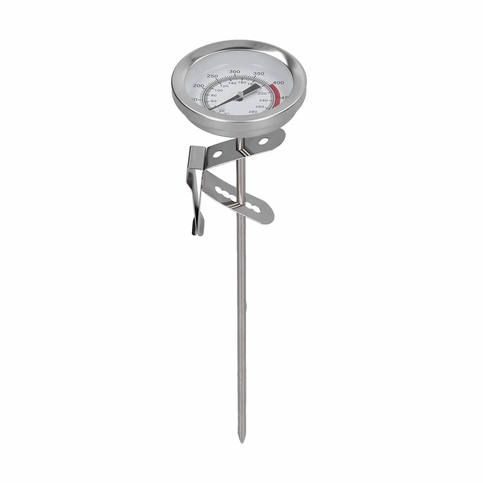 Termómetro para Freír de Acero Inoxidable Alta Temperatura para Barbacoa