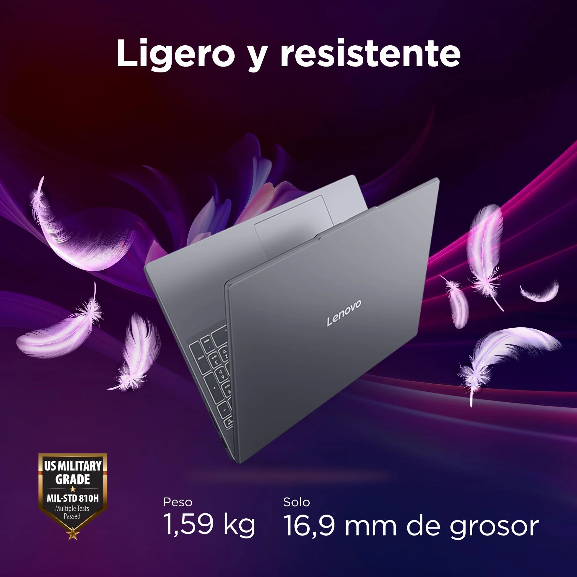 Lenovo IdeaPad Slim 3 Gen 10 – Ordenador Portátil 15.3" WUXGA (Intel Core i7-13620H, 16 GB RAM, 1TB SSD, Gráficos Intel UHD, Wi-Fi 6, Windows 11 Home) Teclado QWERTY Español - Gris Luna