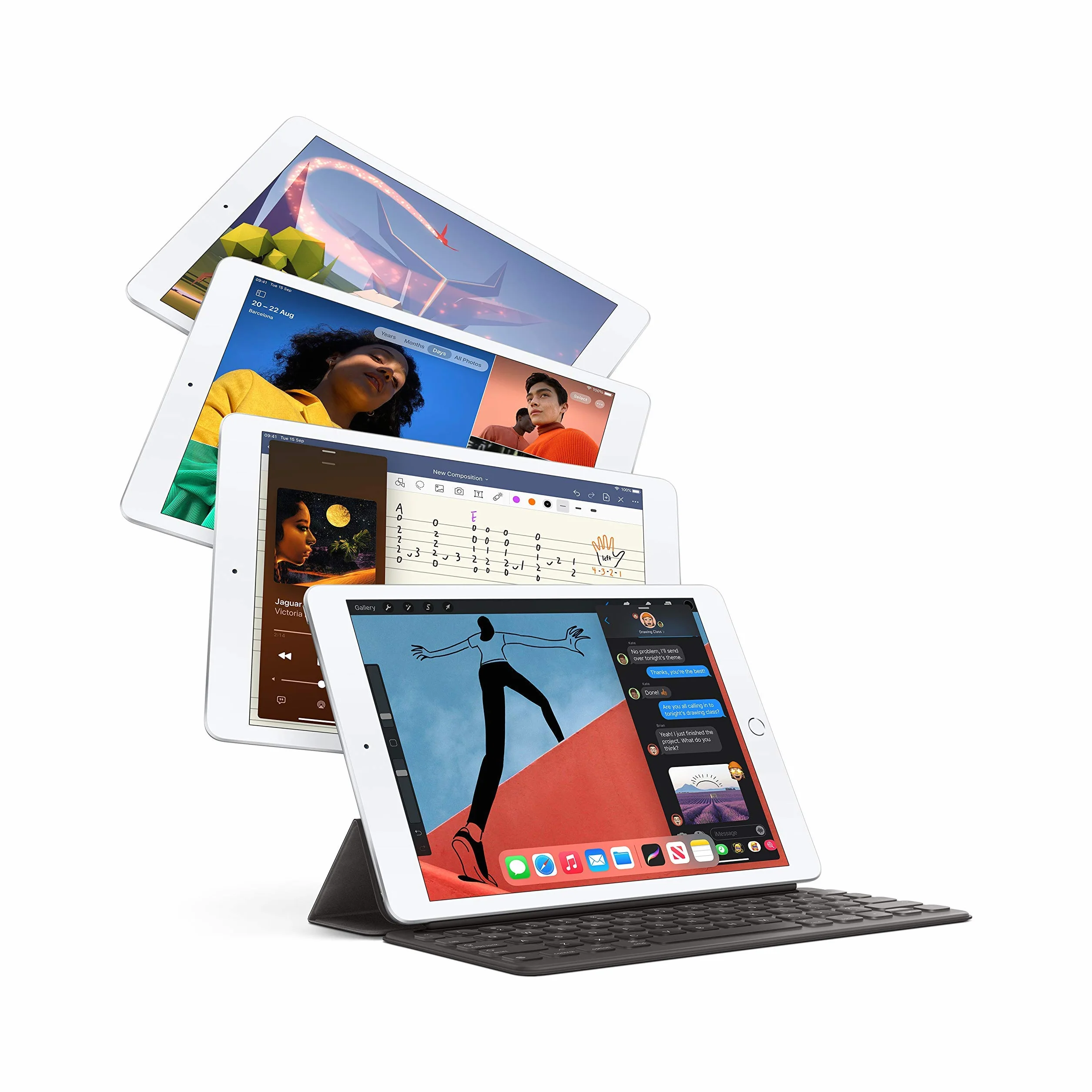 Apple iPad 10.2 32GB Wi-Fi Plata (Reacondicionado)