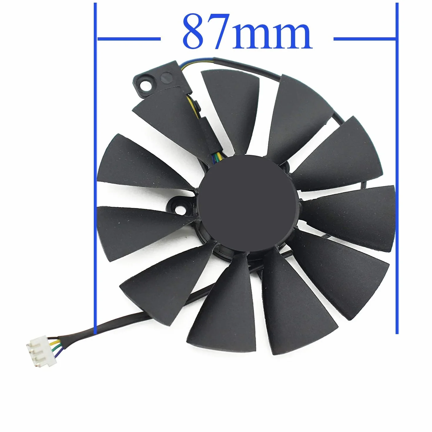 Ventilador de tarjeta GPU FDC10U12S9-C T129215SH 4Pin RTX 2060 2070 2080 para ventilador de tarjeta ASUS GeForce RTX2080Ti (1 par)
