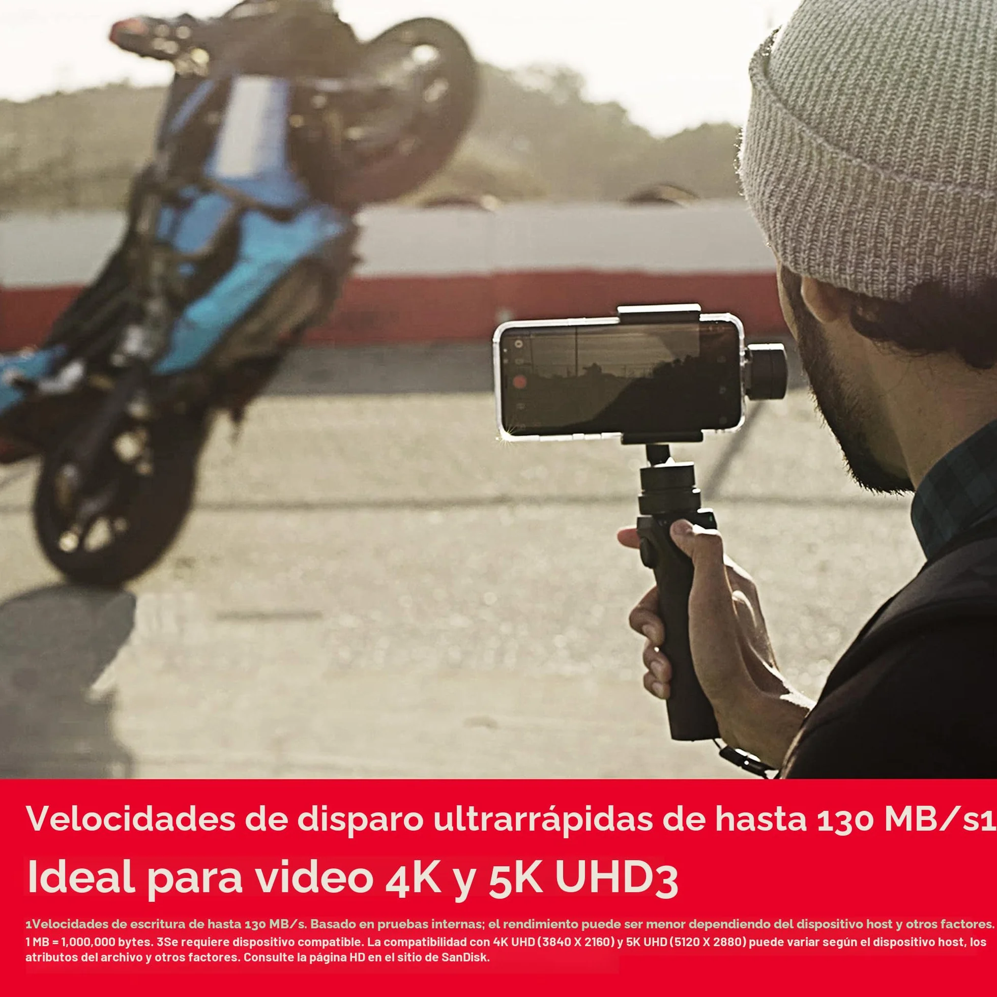 SanDisk Extreme Tarjeta Micro SDXC 256GB + adaptador SD, (Para teléfonos inteligentes, cámaras de acción, drones) V30, hasta 190 MB/s, RescuePRO Deluxe, A2 C10 U3 UHS-I