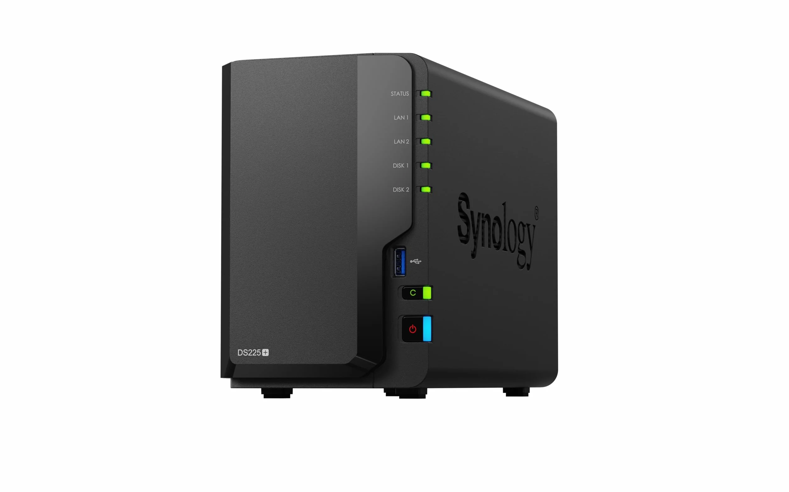 Synology DiskStation DS225+ de 2 bahías (sin Disco)