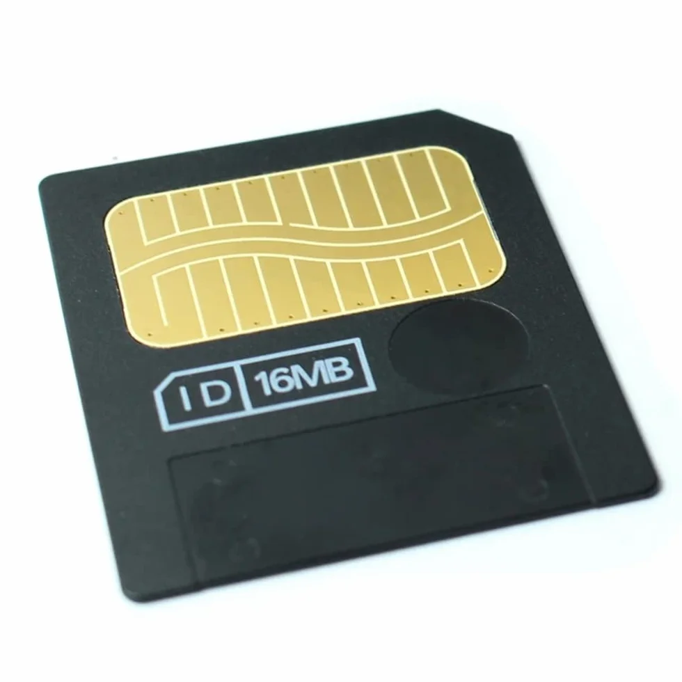 Tarjetas SmartMedia de 3.3 V SM 16 MB Tarjeta de memoria flash Smart Media Card (tarjetas SmartMedia de 16 MB)
